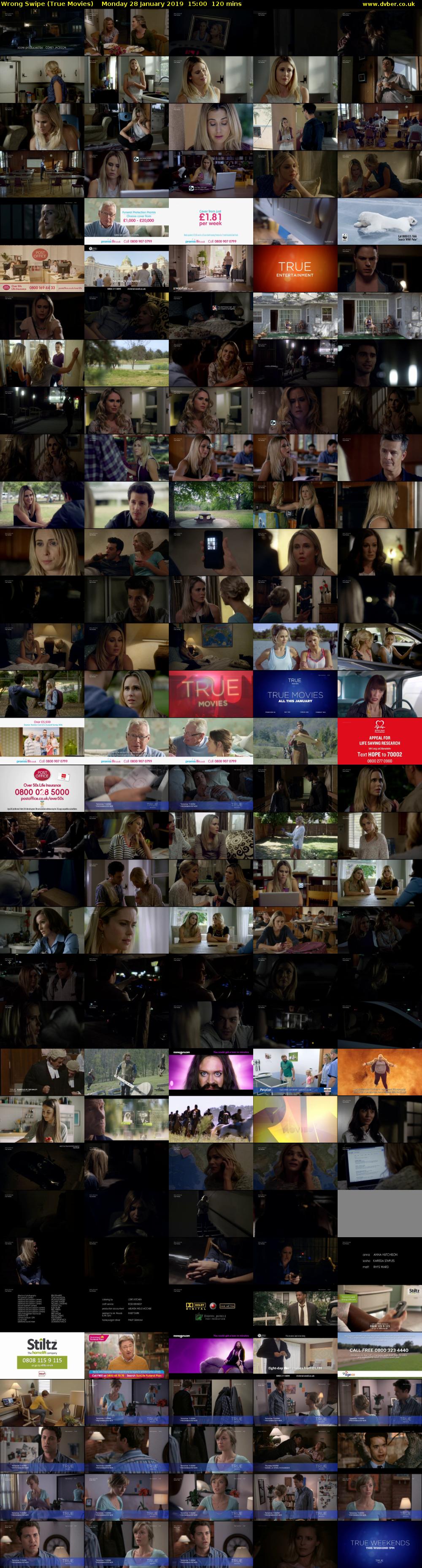 Wrong Swipe (True Movies) Monday 28 January 2019 15:00 - 17:00