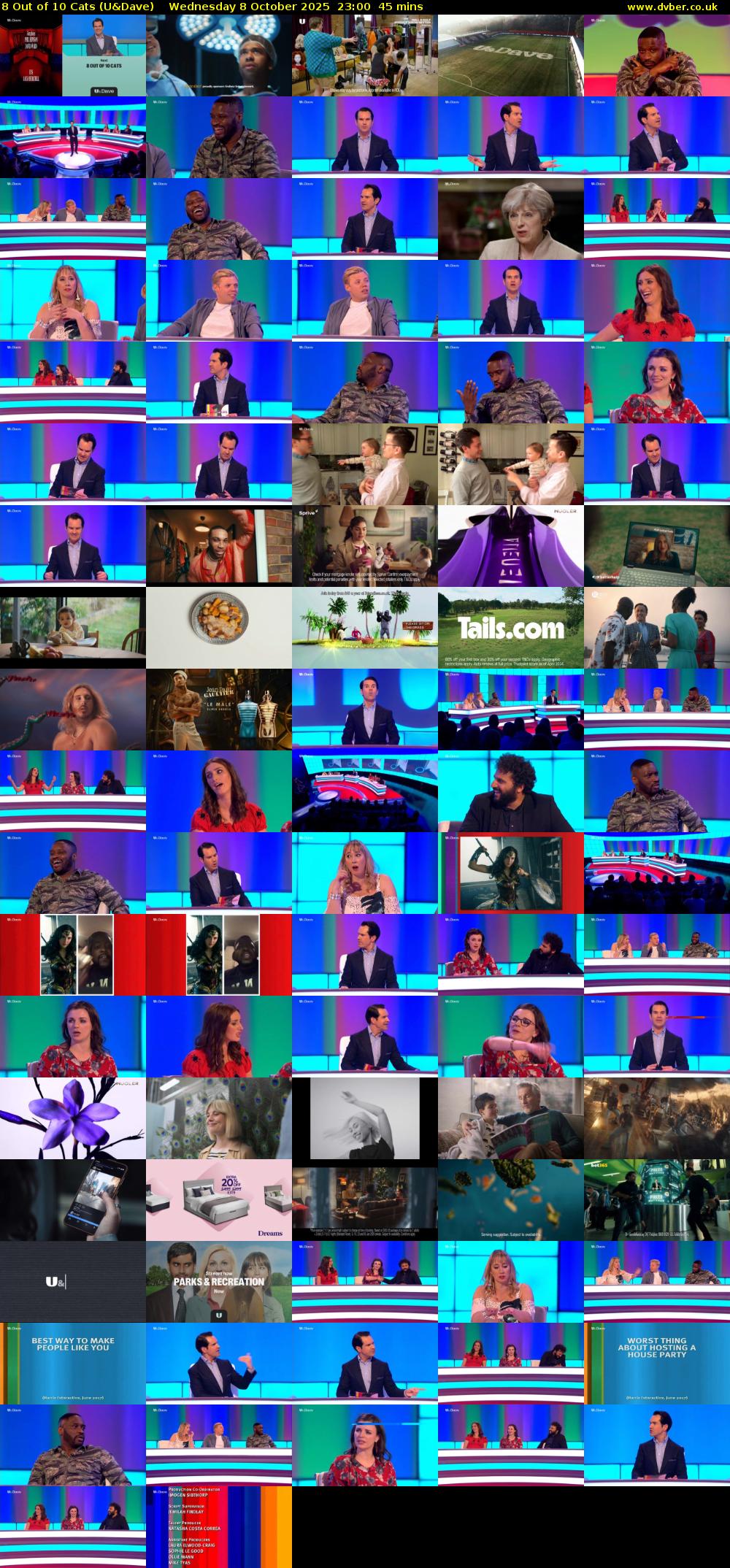 8 Out of 10 Cats (U&Dave) Wednesday 8 October 2025 23:00 - 23:45