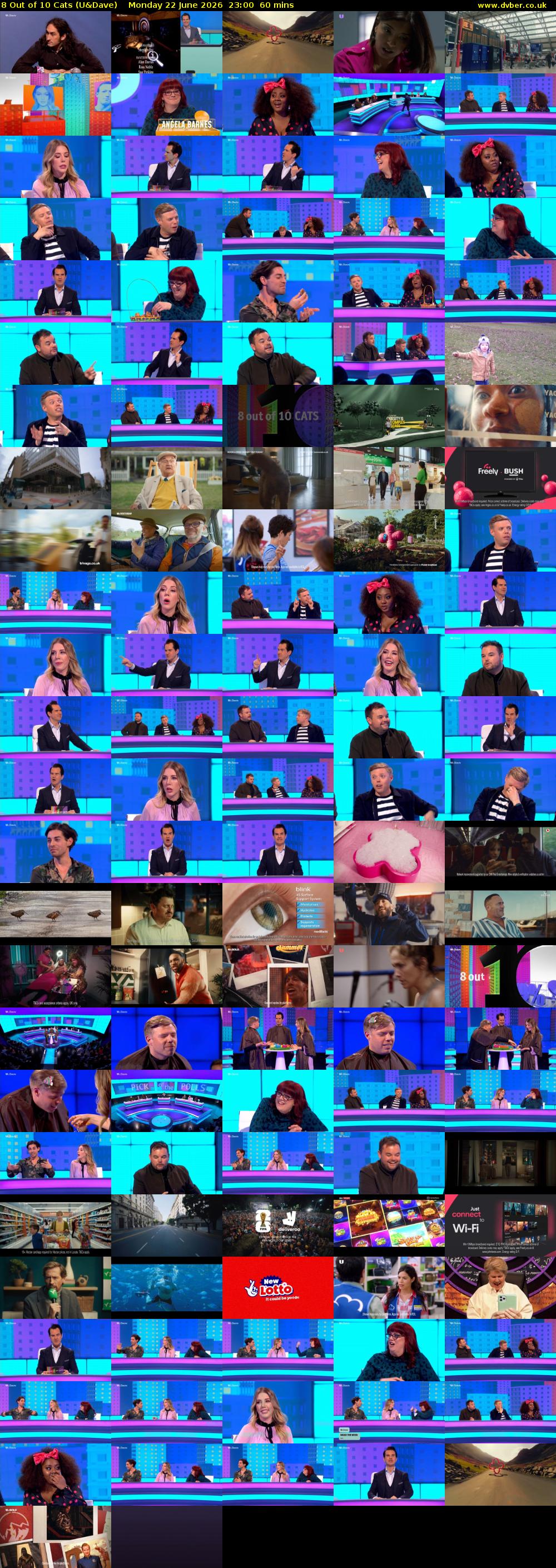 8 Out of 10 Cats (U&Dave) Monday 22 June 2026 23:00 - 00:00