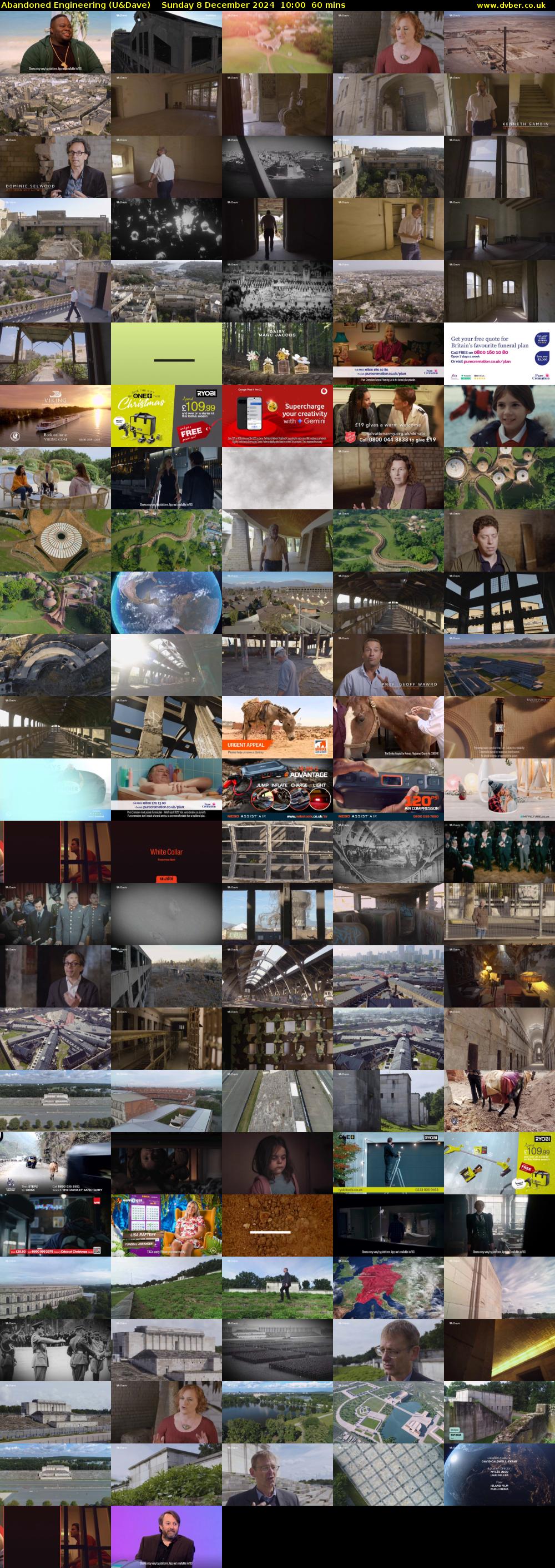 Abandoned Engineering (U&Dave) Sunday 8 December 2024 10:00 - 11:00