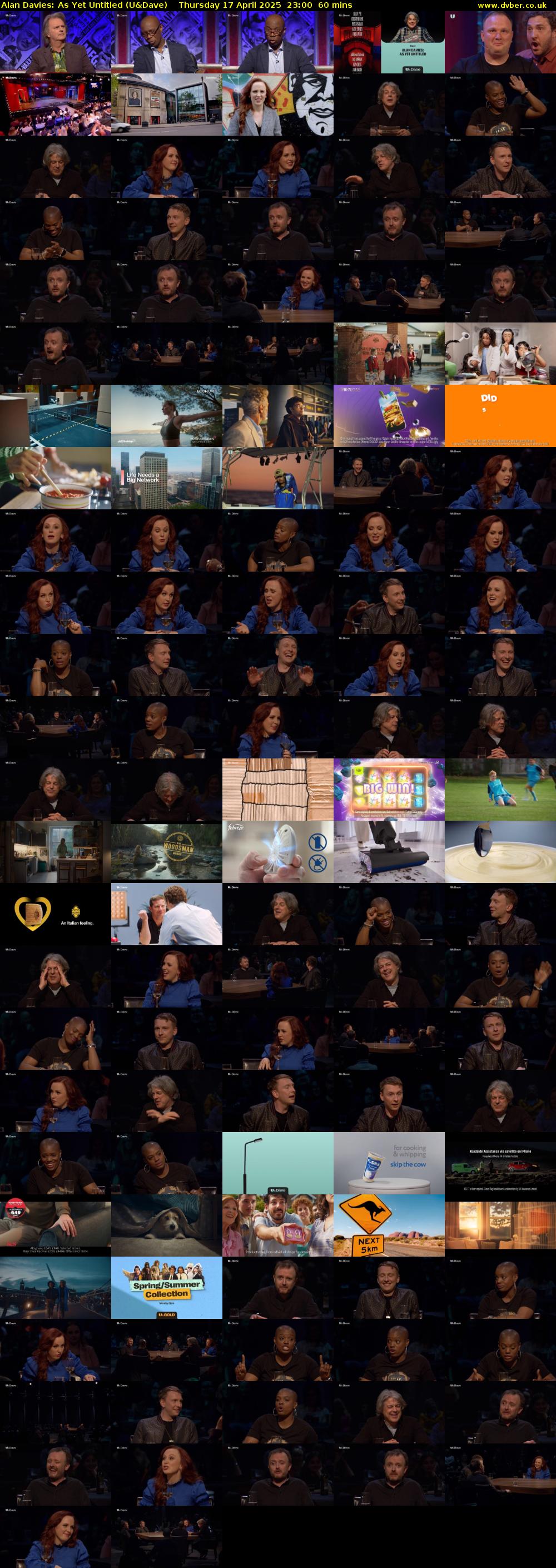 Alan Davies: As Yet Untitled (U&Dave) Thursday 17 April 2025 23:00 - 00:00
