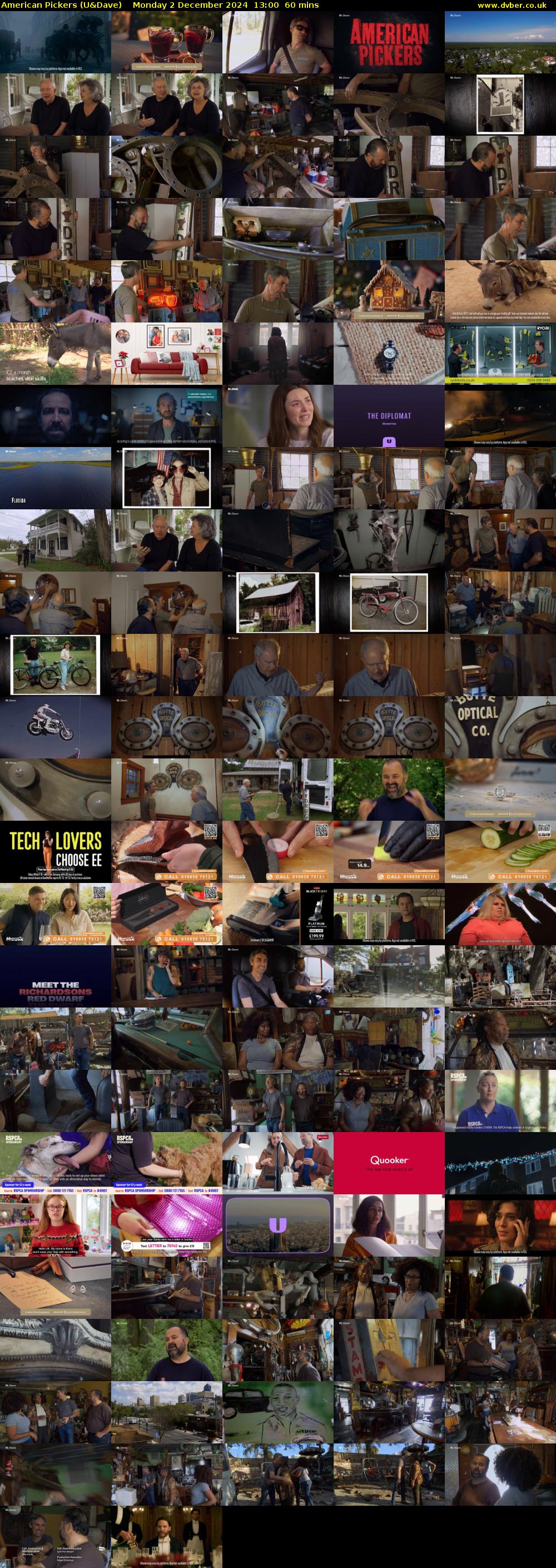 American Pickers (U&Dave) Monday 2 December 2024 13:00 - 14:00