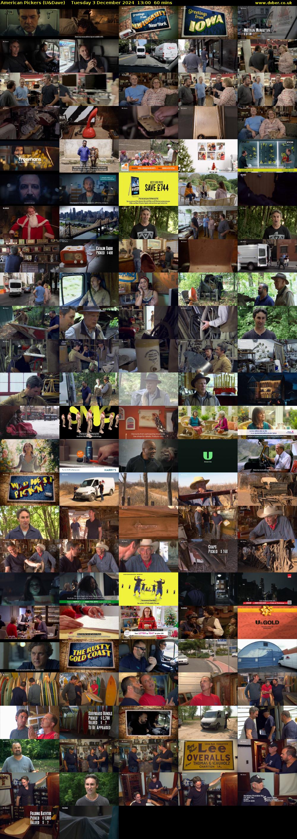American Pickers (U&Dave) Tuesday 3 December 2024 13:00 - 14:00