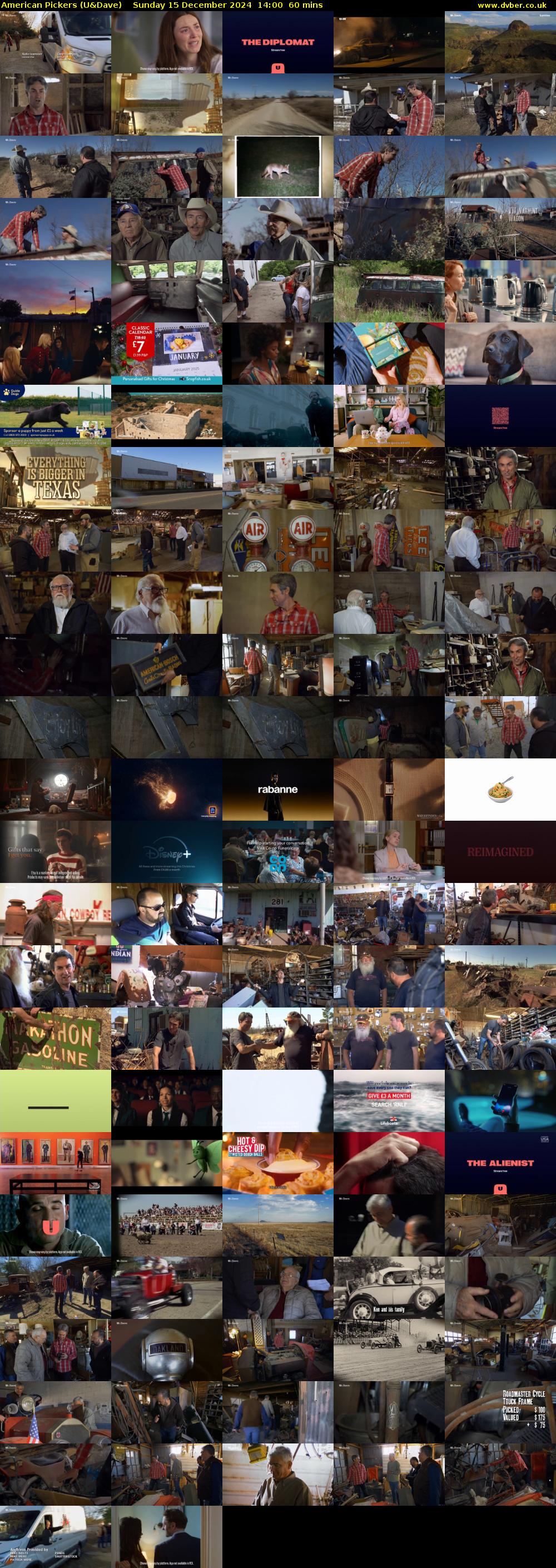 American Pickers (U&Dave) Sunday 15 December 2024 14:00 - 15:00