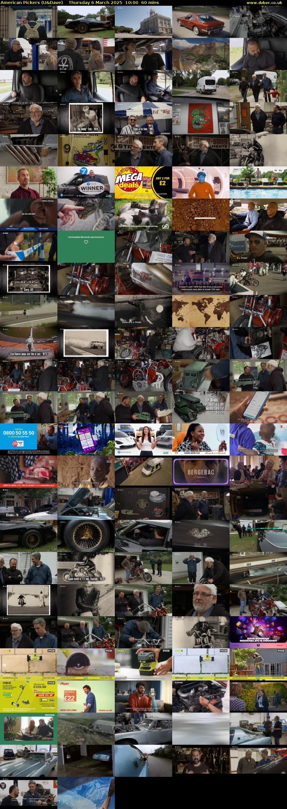 American Pickers (U&Dave) Thursday 6 March 2025 10:00 - 11:00