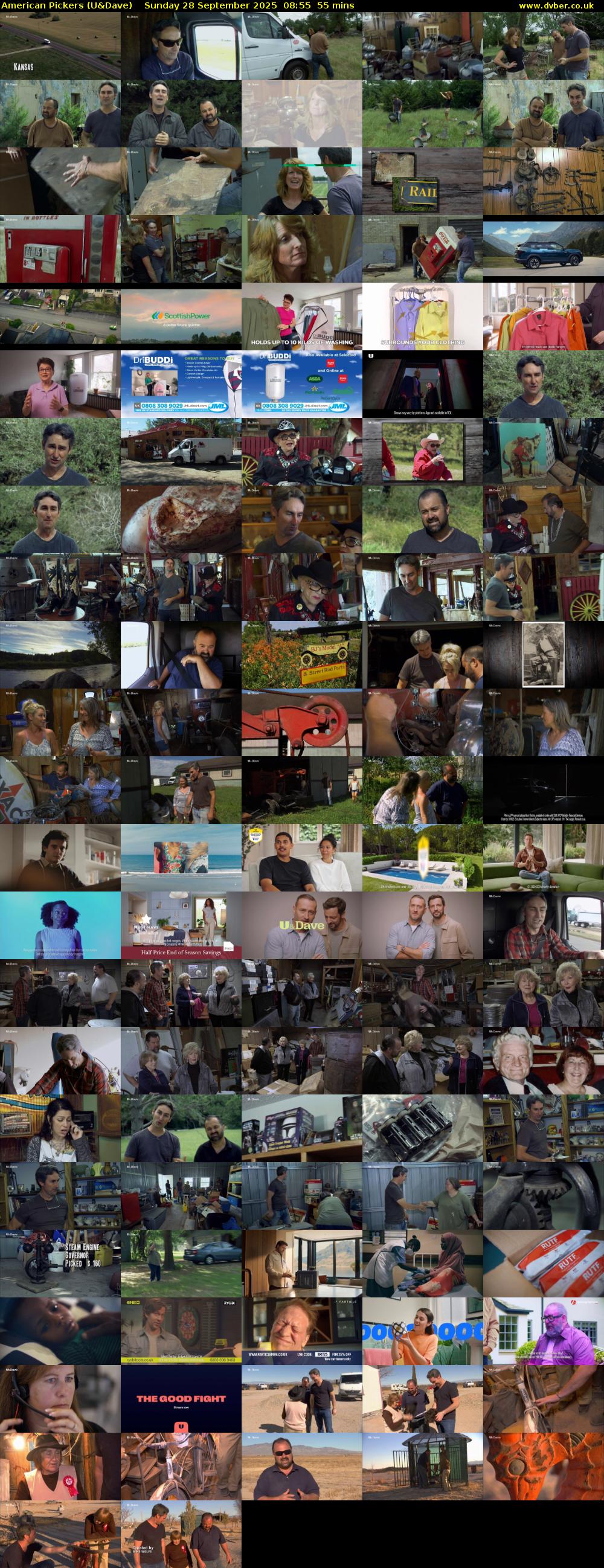 American Pickers (U&Dave) Sunday 28 September 2025 08:55 - 09:50