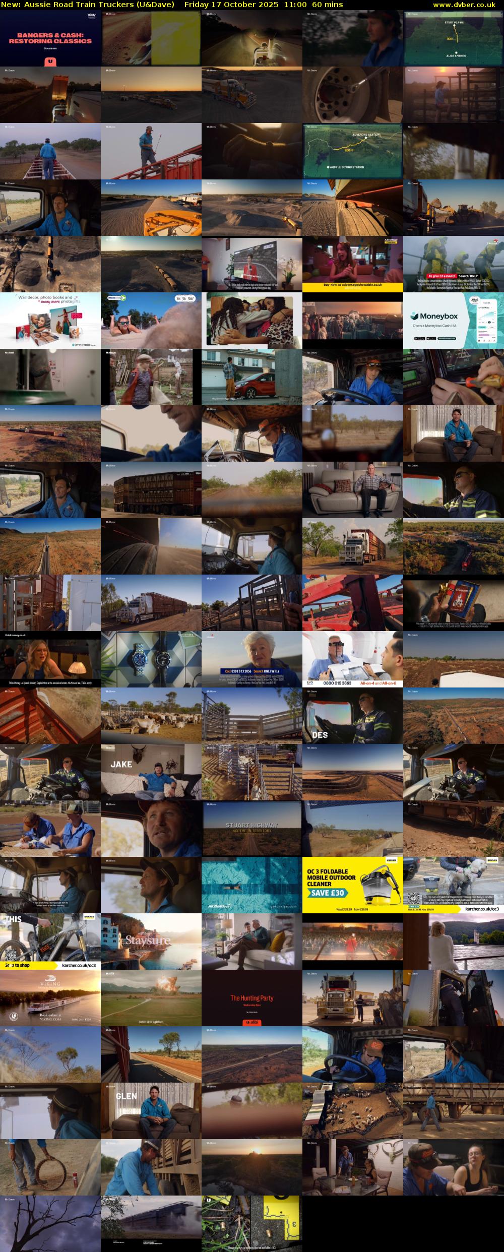 Aussie Road Train Truckers (U&Dave) Friday 17 October 2025 11:00 - 12:00