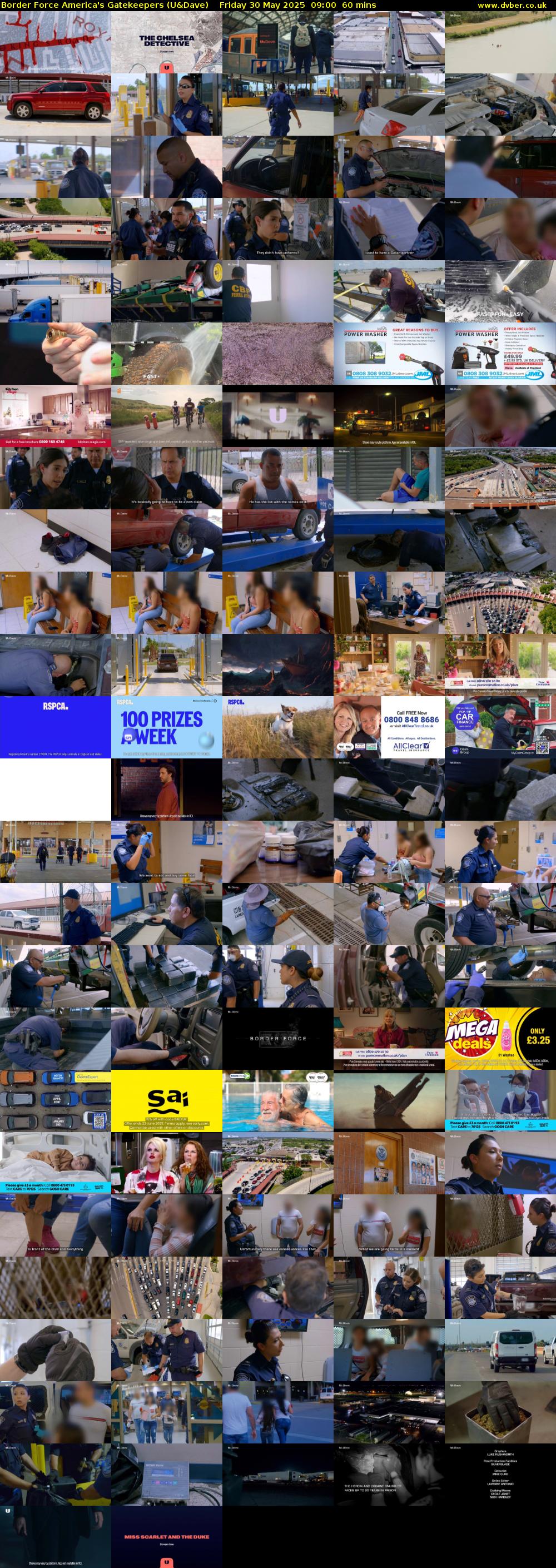 Border Force America's Gatekeepers (U&Dave) Friday 30 May 2025 09:00 - 10:00