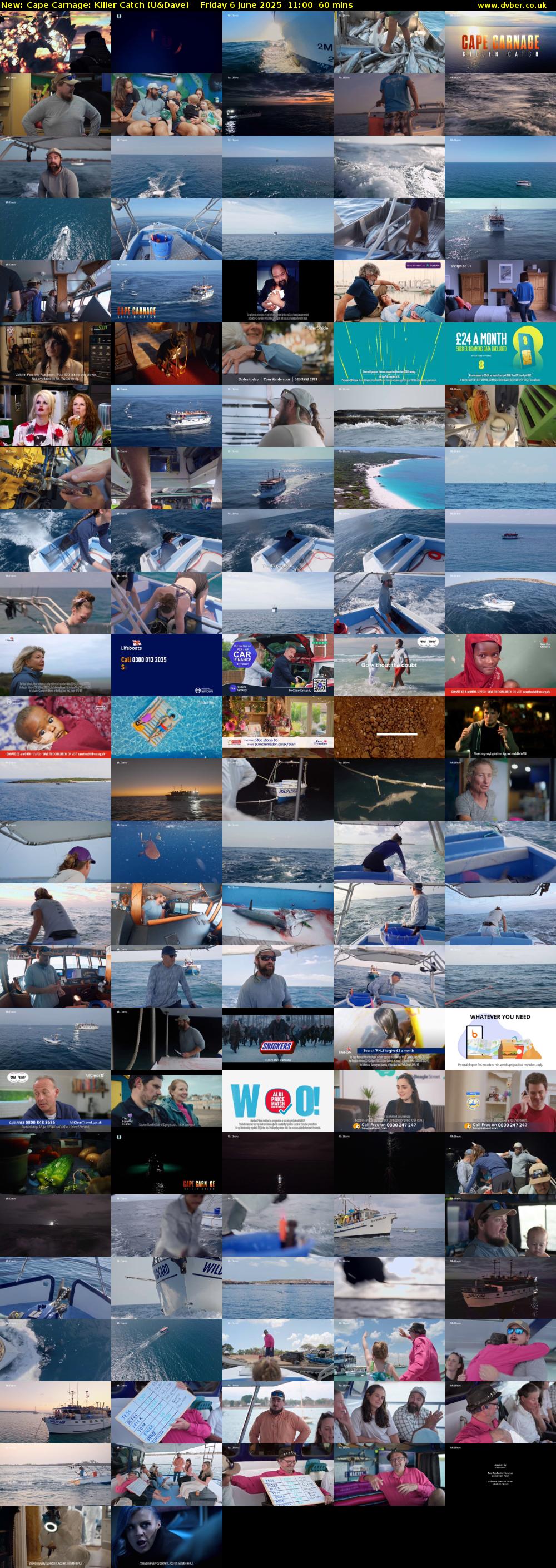 Cape Carnage: Killer Catch (U&Dave) Friday 6 June 2025 11:00 - 12:00