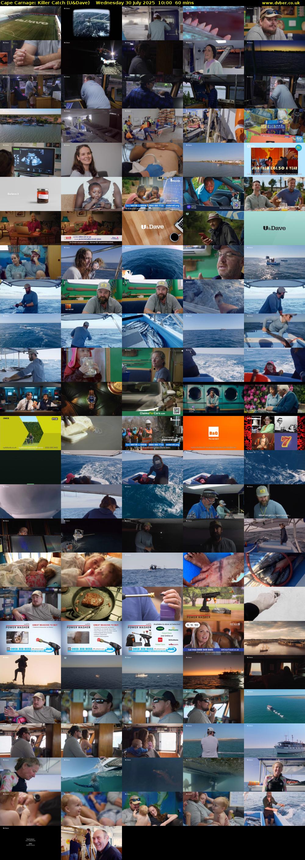 Cape Carnage: Killer Catch (U&Dave) Wednesday 30 July 2025 10:00 - 11:00