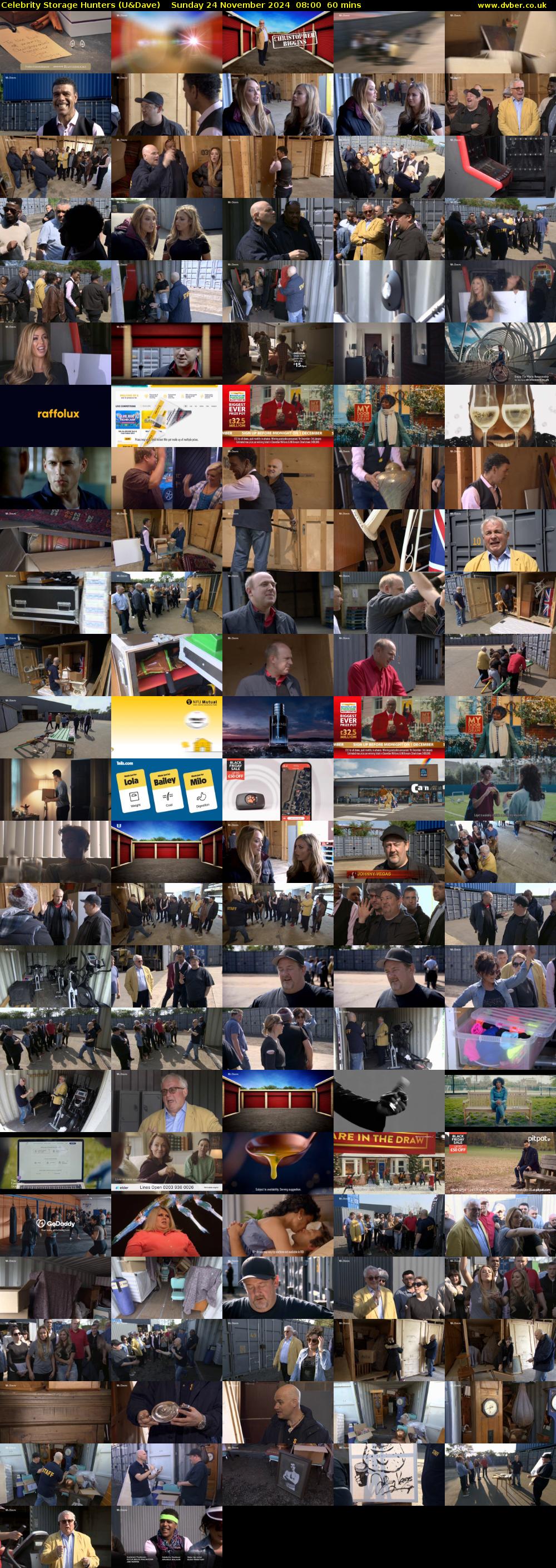 Celebrity Storage Hunters (U&Dave) Sunday 24 November 2024 08:00 - 09:00
