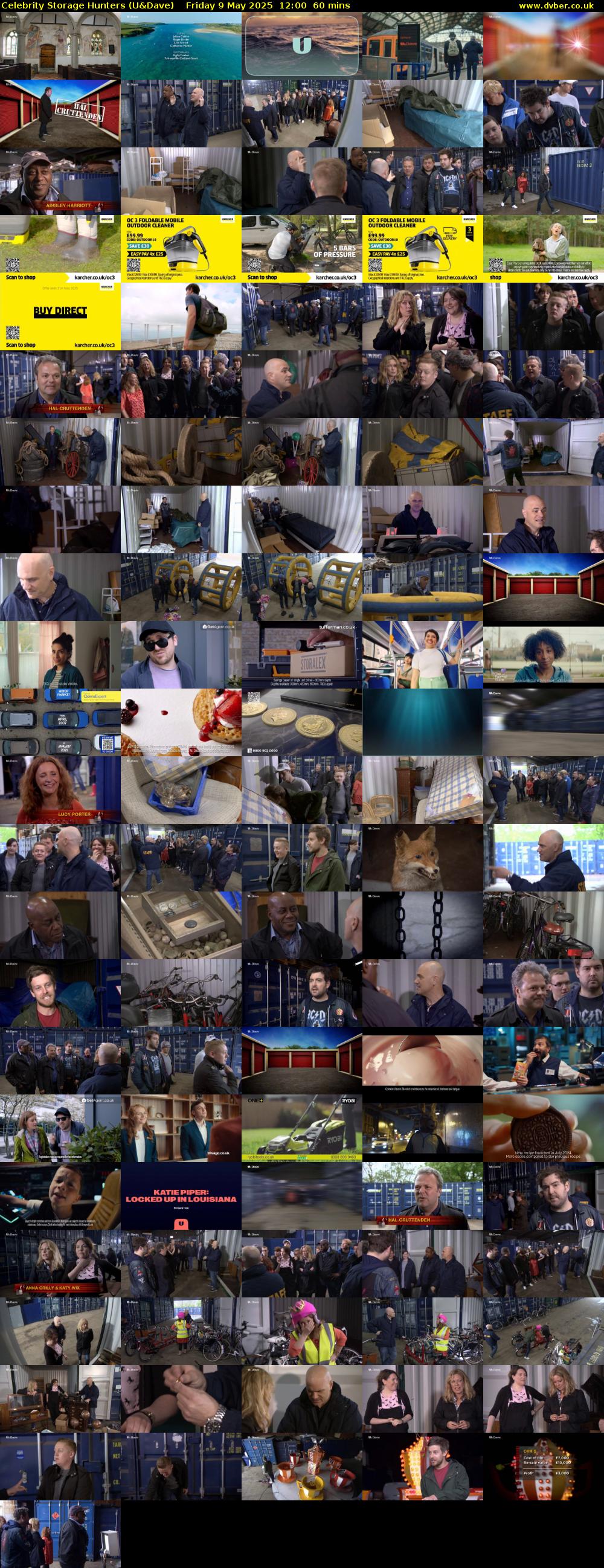 Celebrity Storage Hunters (U&Dave) Friday 9 May 2025 12:00 - 13:00