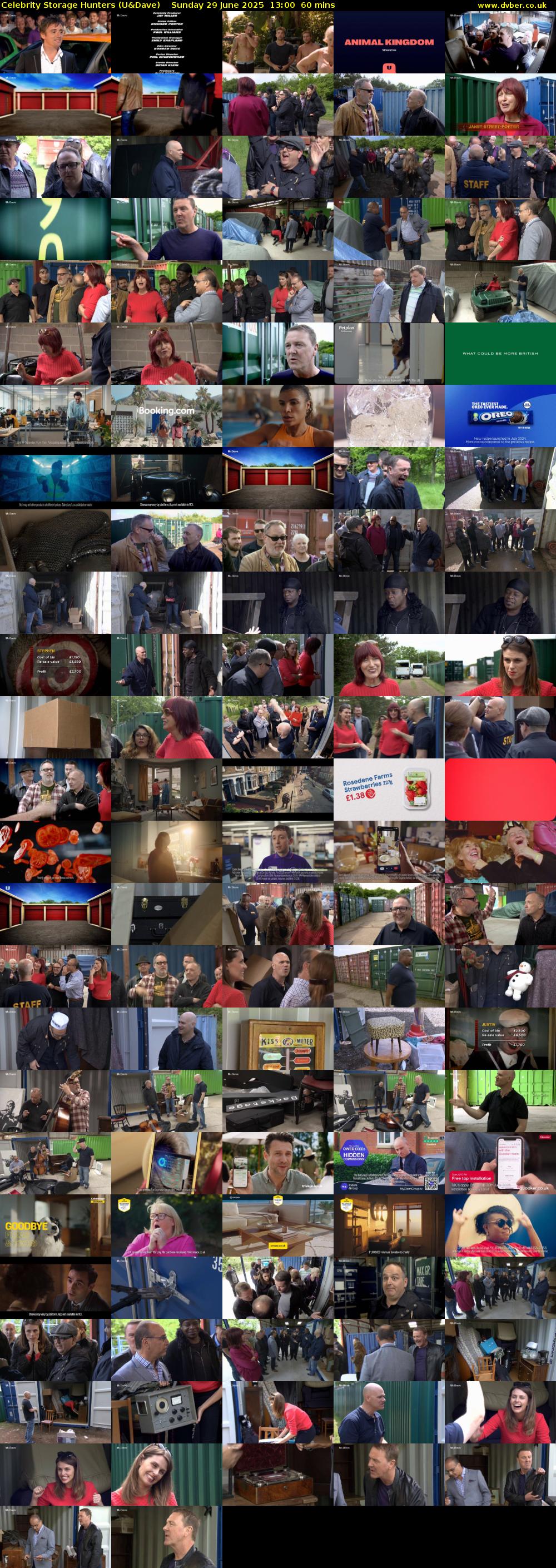 Celebrity Storage Hunters (U&Dave) Sunday 29 June 2025 13:00 - 14:00