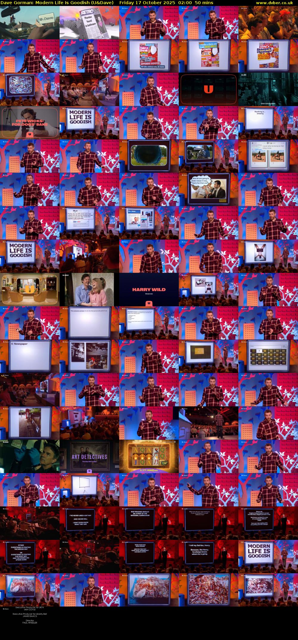 Dave Gorman: Modern Life Is Goodish (U&Dave) Friday 17 October 2025 02:00 - 02:50