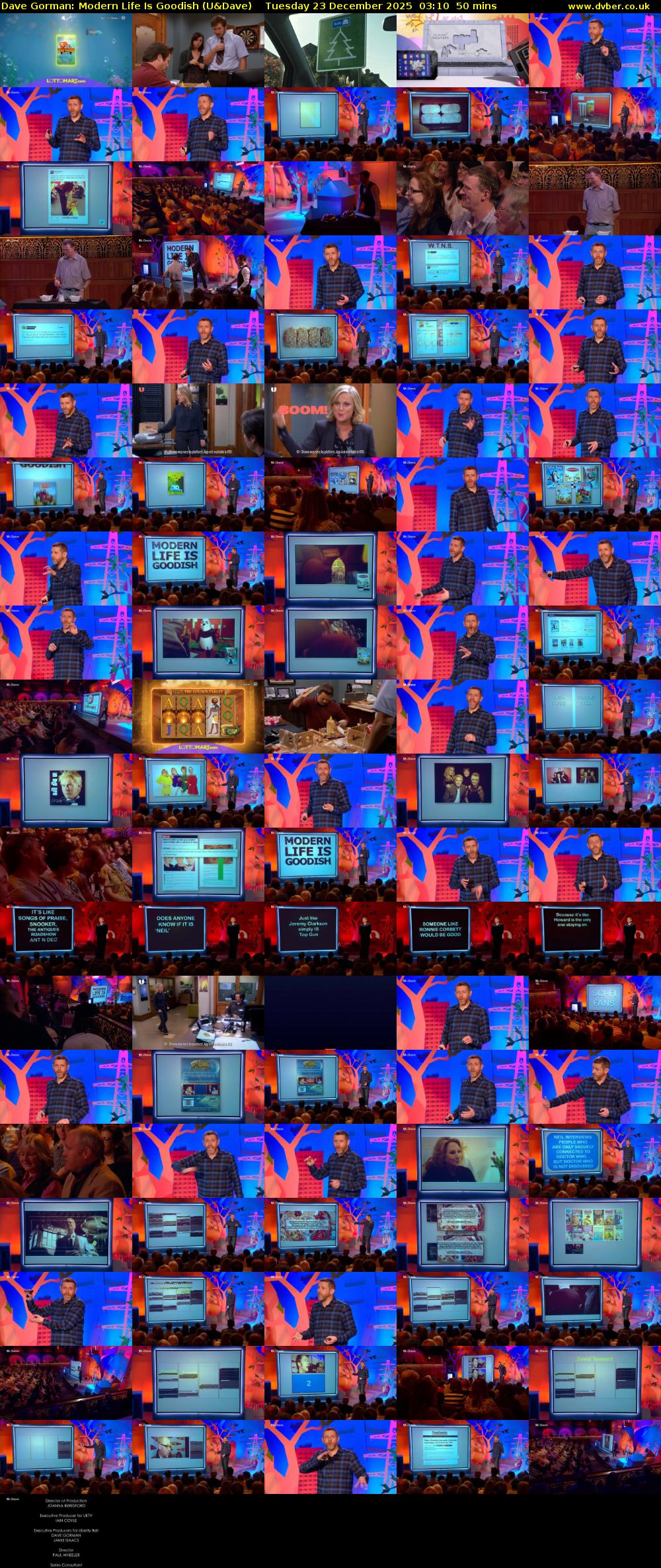 Dave Gorman: Modern Life Is Goodish (U&Dave) Tuesday 23 December 2025 03:10 - 04:00