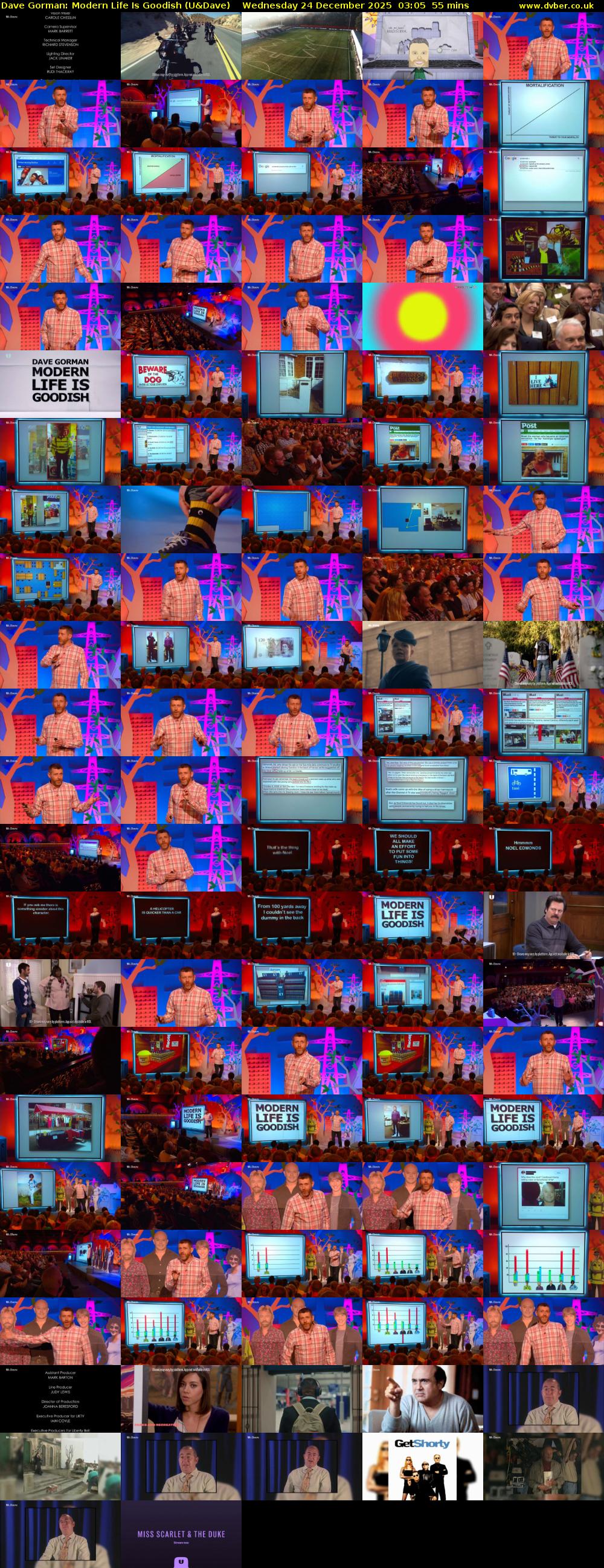 Dave Gorman: Modern Life Is Goodish (U&Dave) Wednesday 24 December 2025 03:05 - 04:00