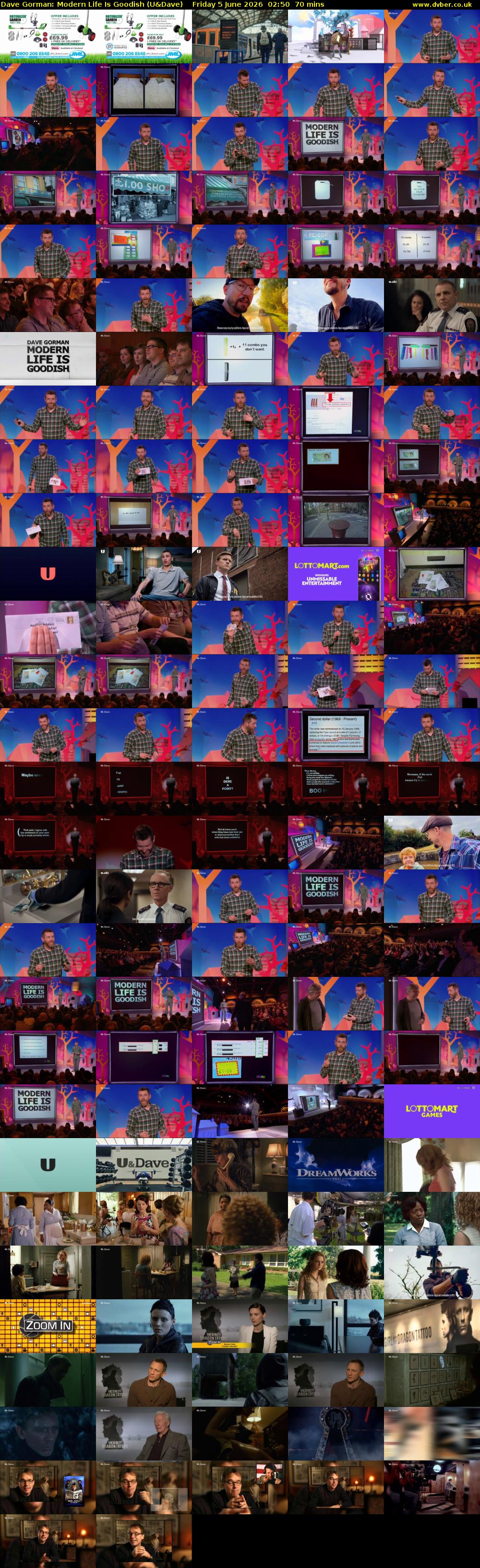 Dave Gorman: Modern Life Is Goodish (U&Dave) Friday 5 June 2026 02:50 - 04:00