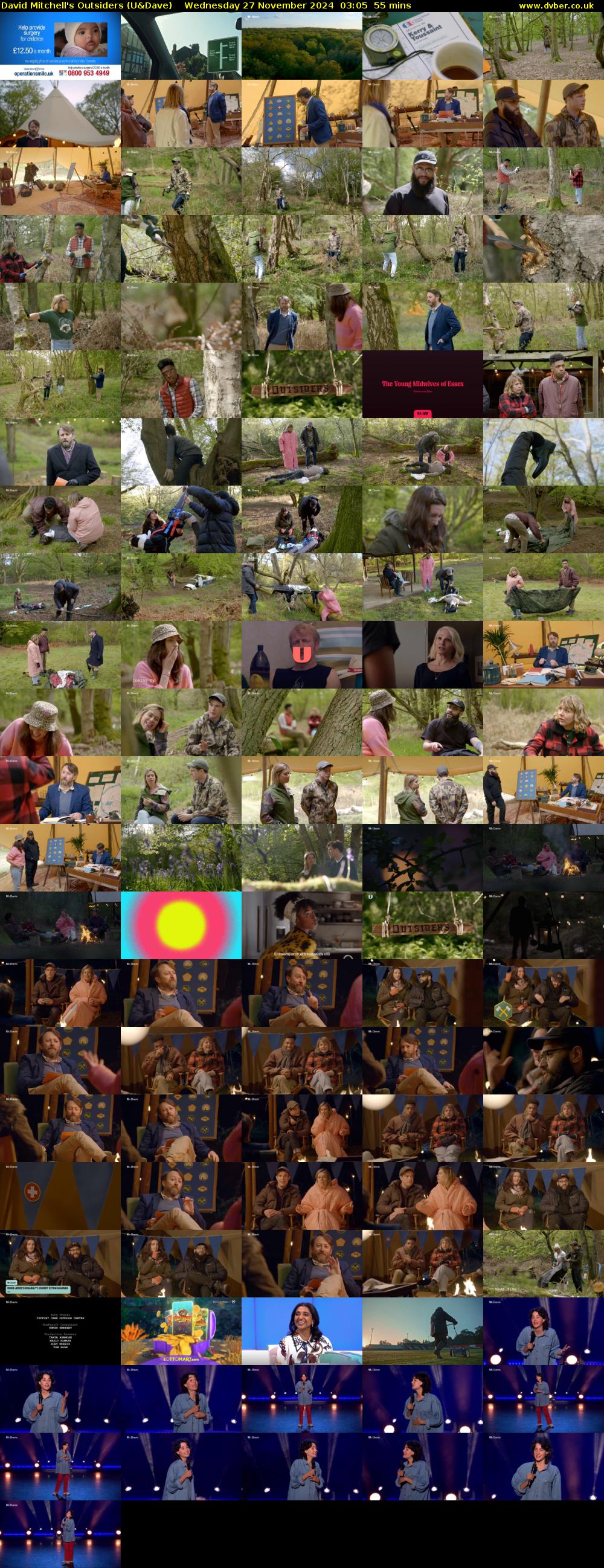 David Mitchell's Outsiders (U&Dave) Wednesday 27 November 2024 03:05 - 04:00