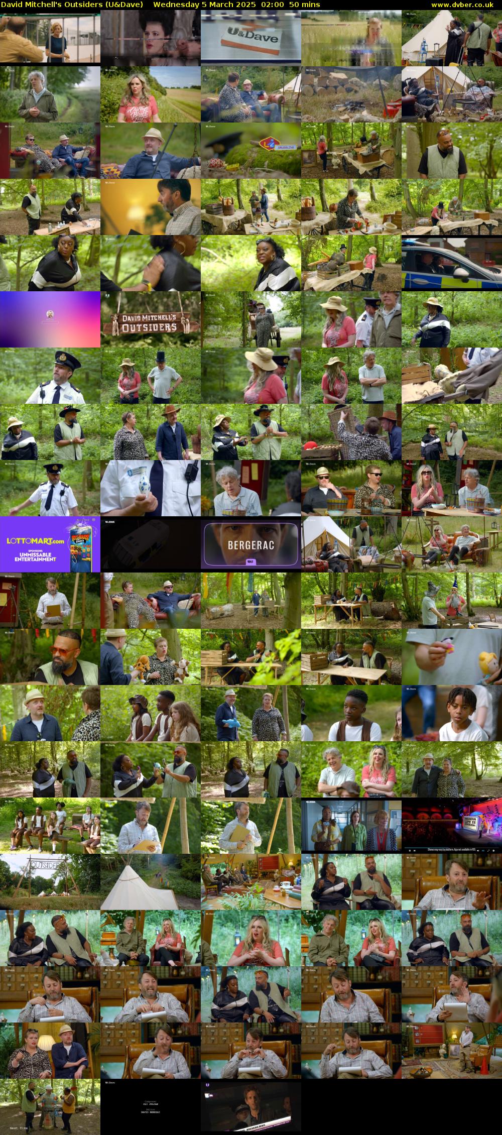David Mitchell's Outsiders (U&Dave) Wednesday 5 March 2025 02:00 - 02:50