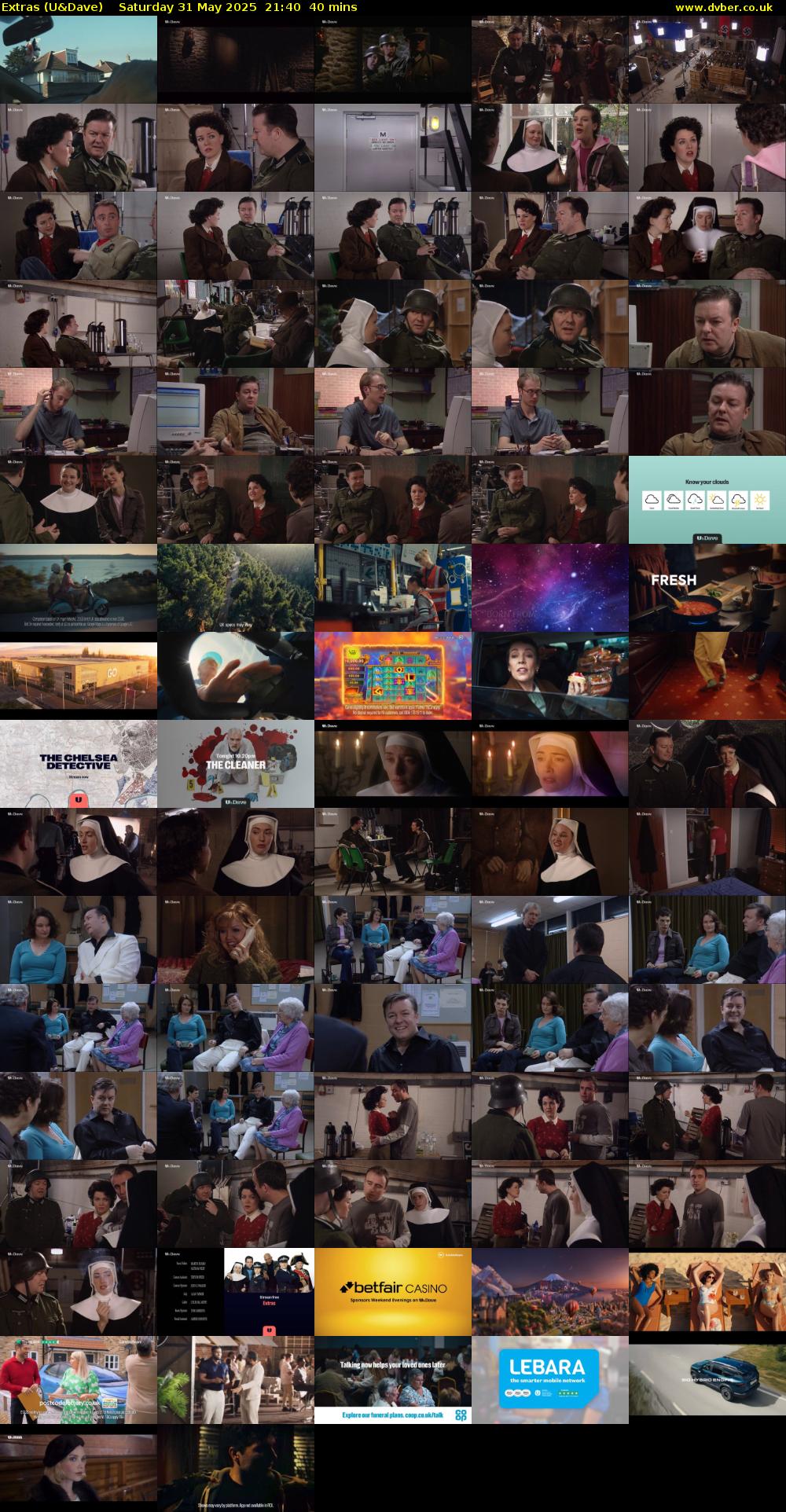 Extras (U&Dave) Saturday 31 May 2025 21:40 - 22:20