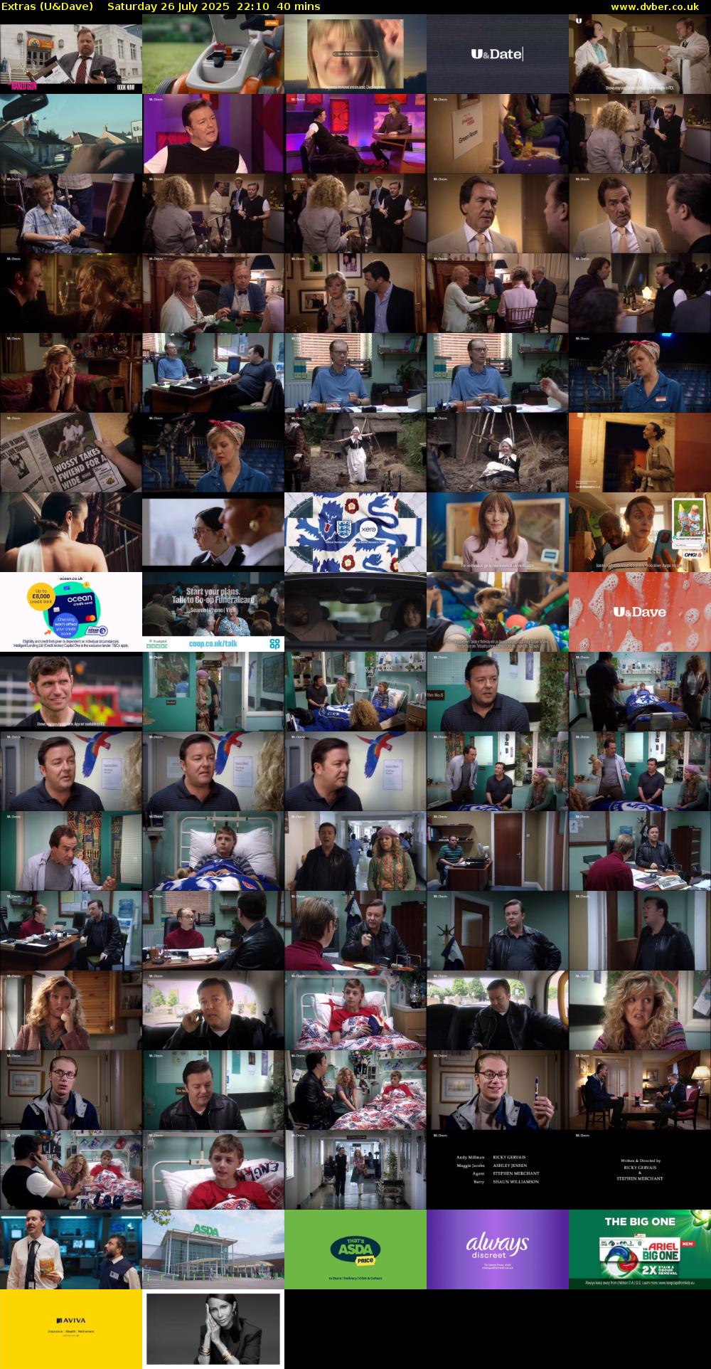 Extras (U&Dave) Saturday 26 July 2025 22:10 - 22:50