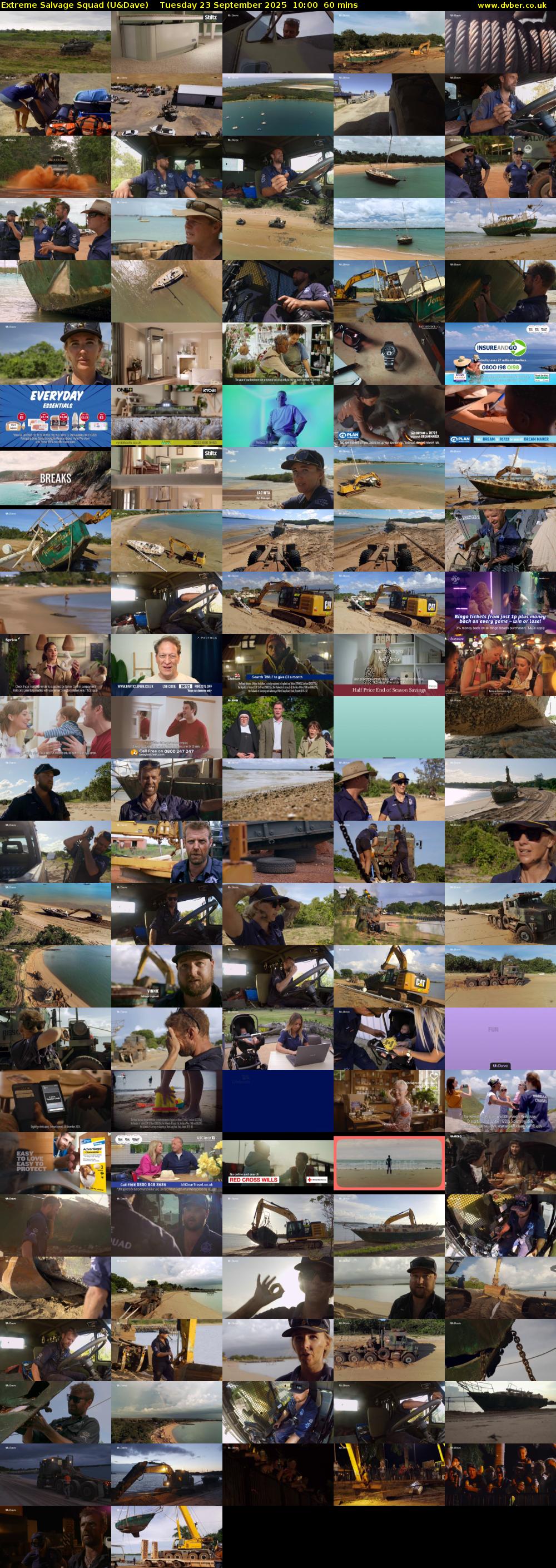 Extreme Salvage Squad (U&Dave) Tuesday 23 September 2025 10:00 - 11:00