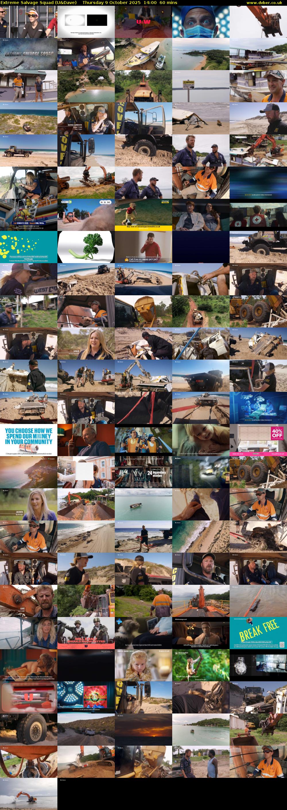 Extreme Salvage Squad (U&Dave) Thursday 9 October 2025 14:00 - 15:00