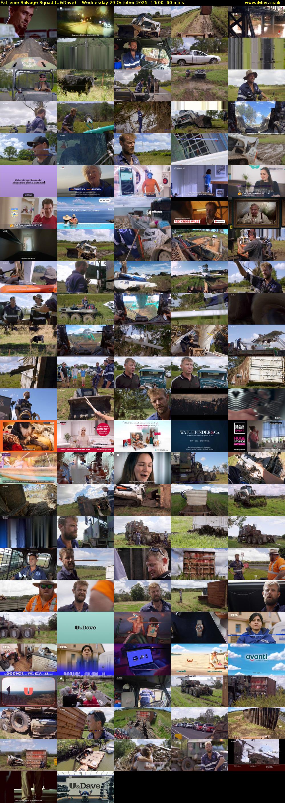 Extreme Salvage Squad (U&Dave) Wednesday 29 October 2025 14:00 - 15:00