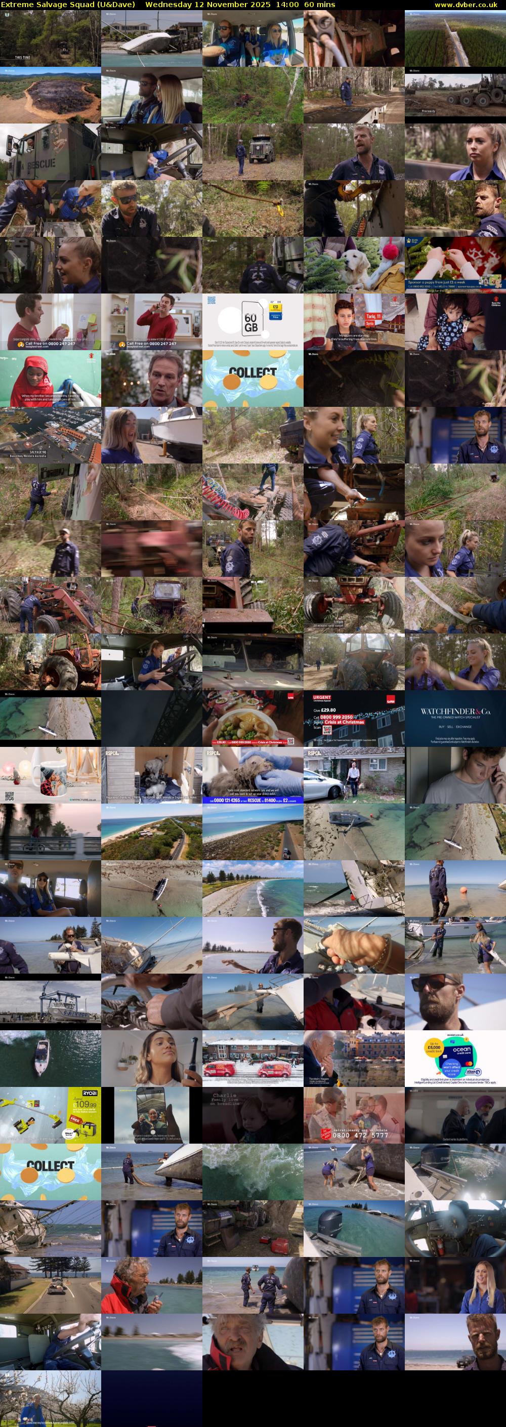 Extreme Salvage Squad (U&Dave) Wednesday 12 November 2025 14:00 - 15:00