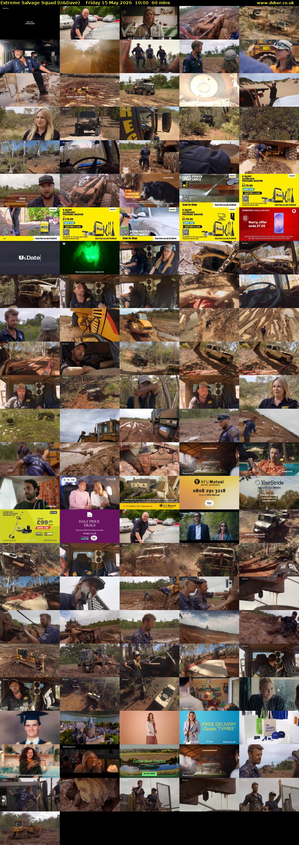 Extreme Salvage Squad (U&Dave) Friday 15 May 2026 10:00 - 11:00