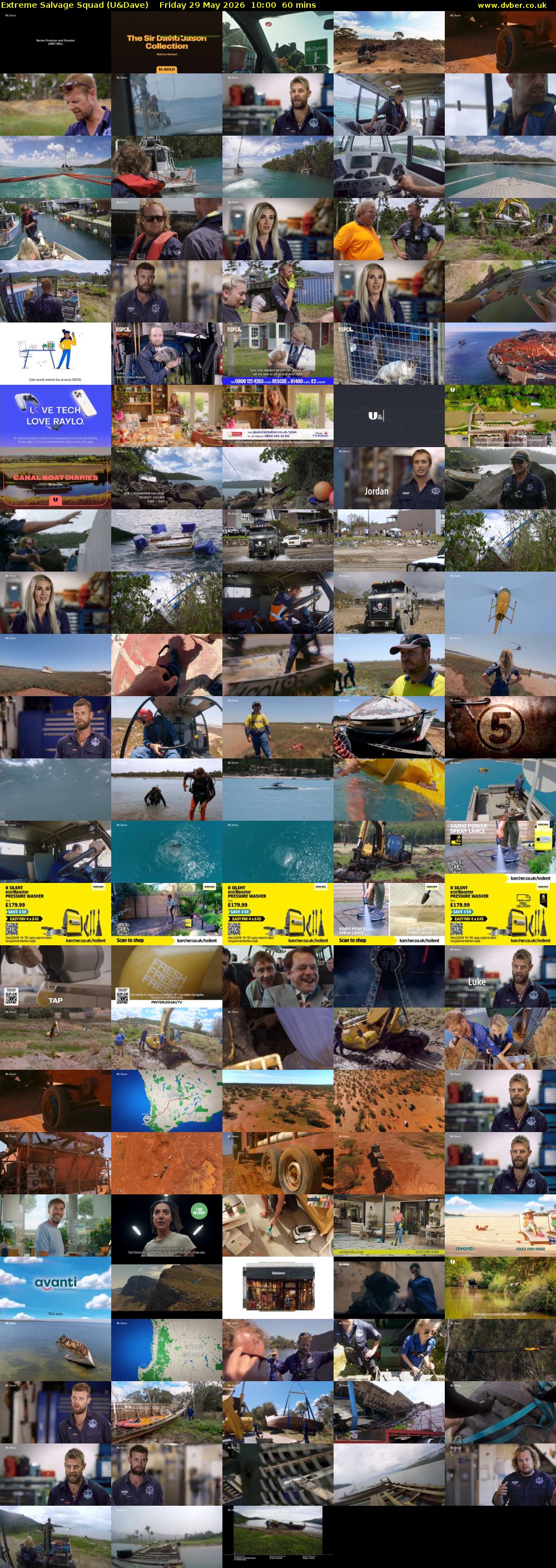Extreme Salvage Squad (U&Dave) Friday 29 May 2026 10:00 - 11:00