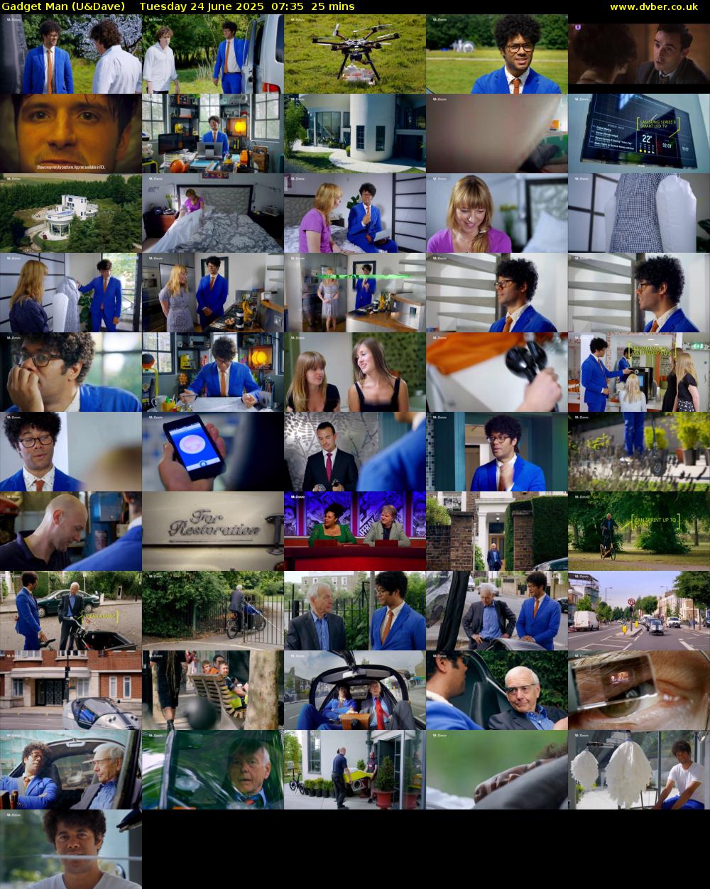 Gadget Man (U&Dave) Tuesday 24 June 2025 07:35 - 08:00