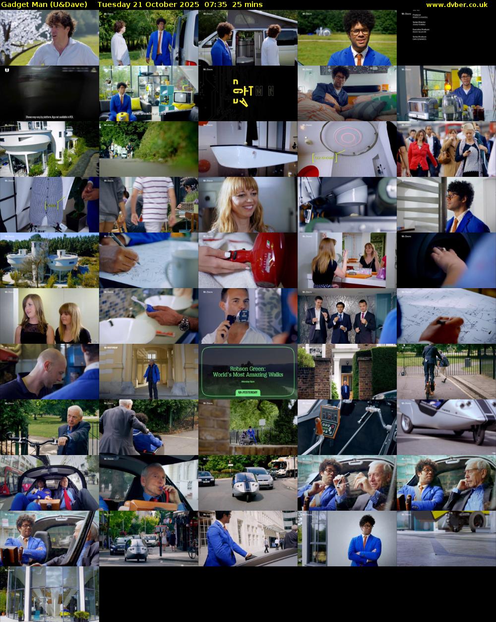 Gadget Man (U&Dave) Tuesday 21 October 2025 07:35 - 08:00