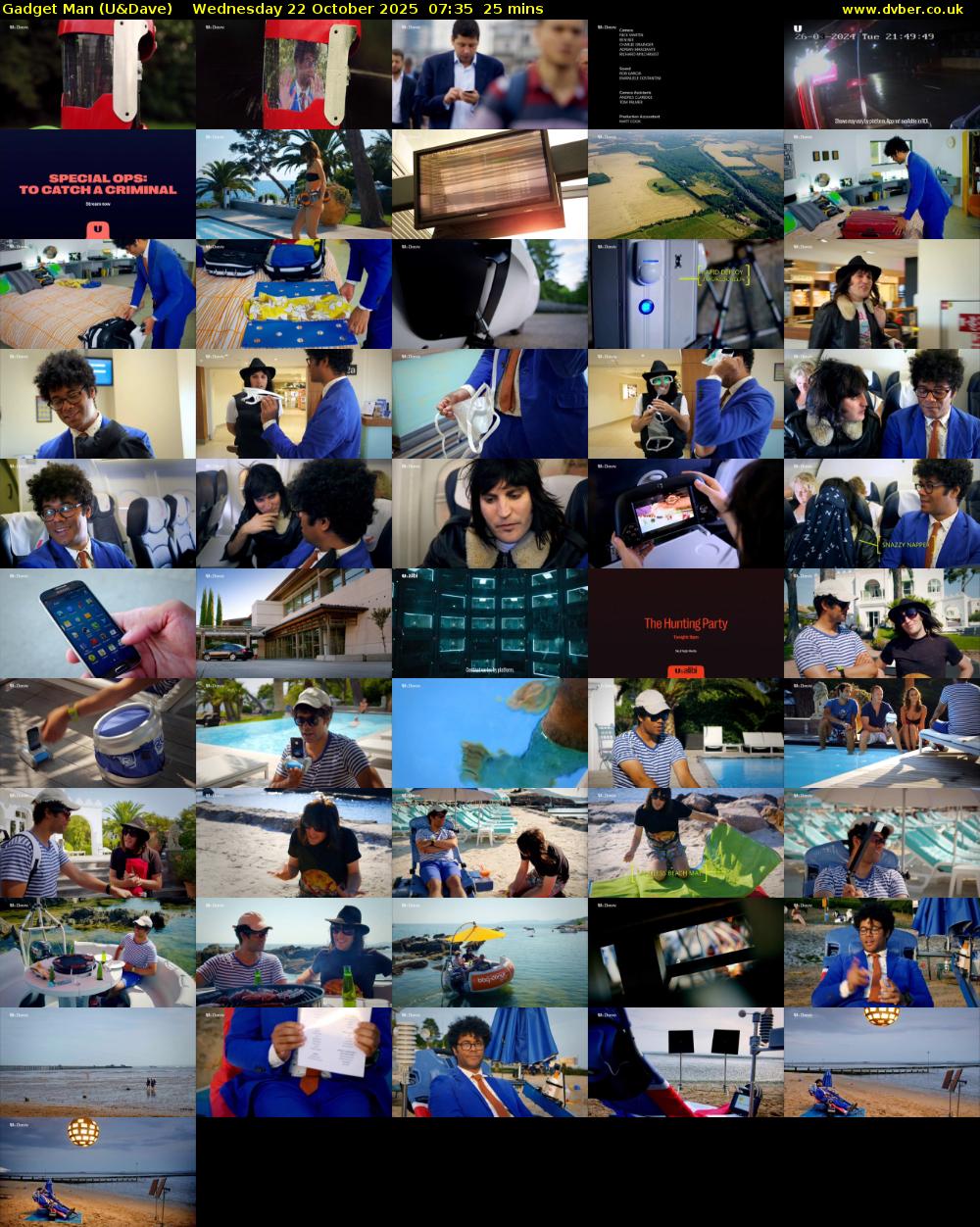 Gadget Man (U&Dave) Wednesday 22 October 2025 07:35 - 08:00