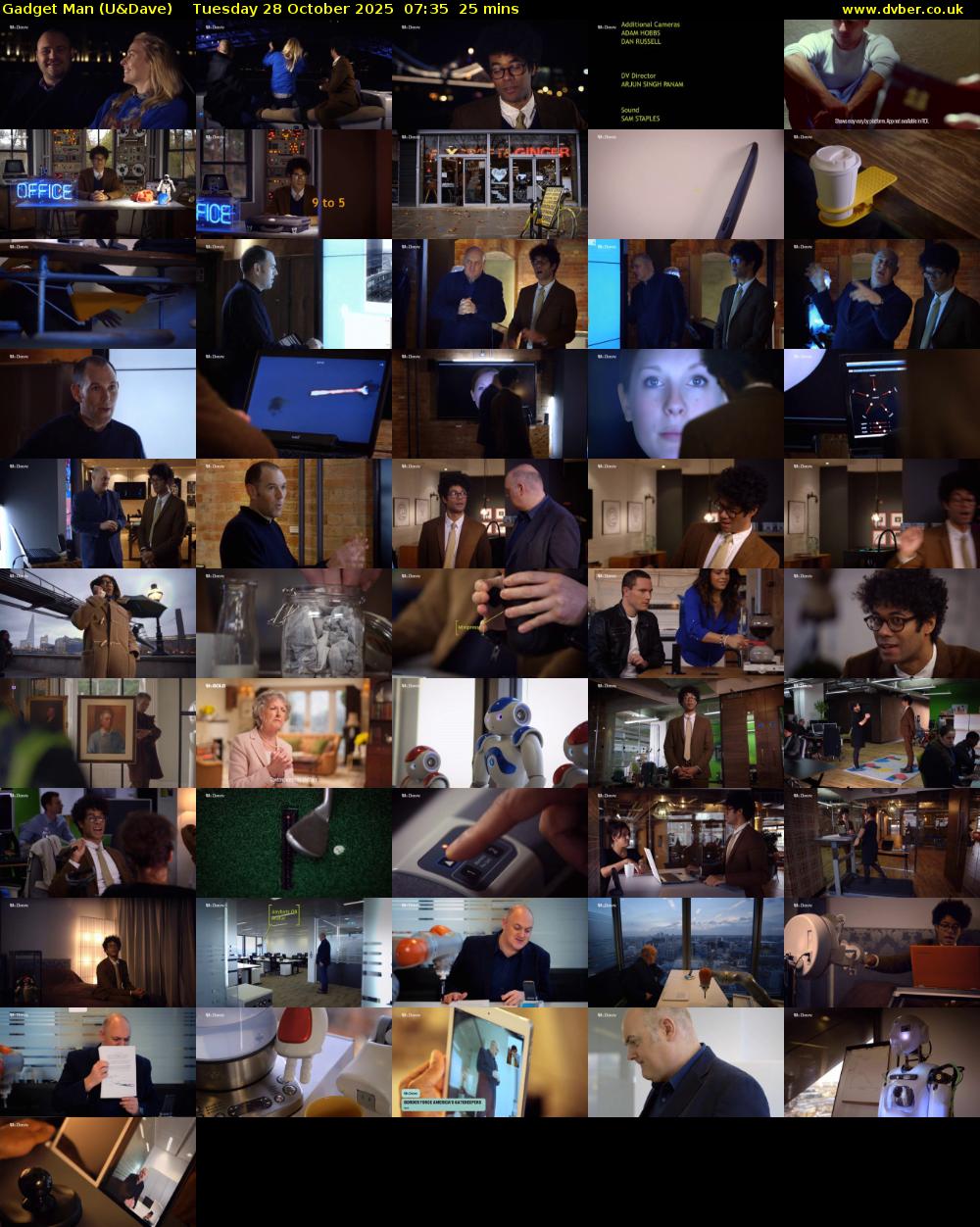 Gadget Man (U&Dave) Tuesday 28 October 2025 07:35 - 08:00