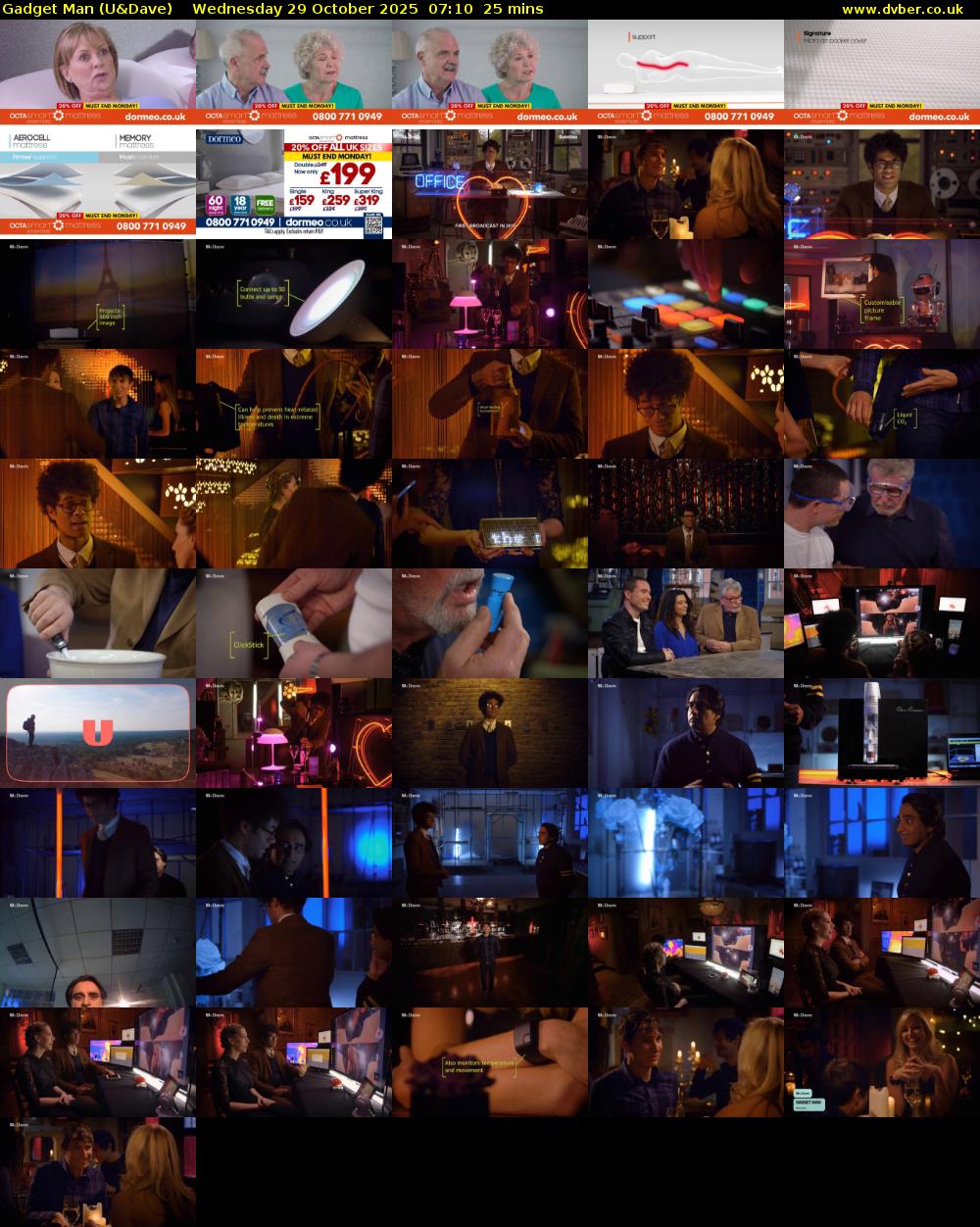 Gadget Man (U&Dave) Wednesday 29 October 2025 07:10 - 07:35