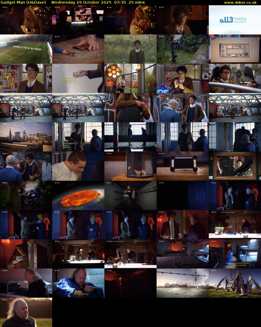 Gadget Man (U&Dave) Wednesday 29 October 2025 07:35 - 08:00