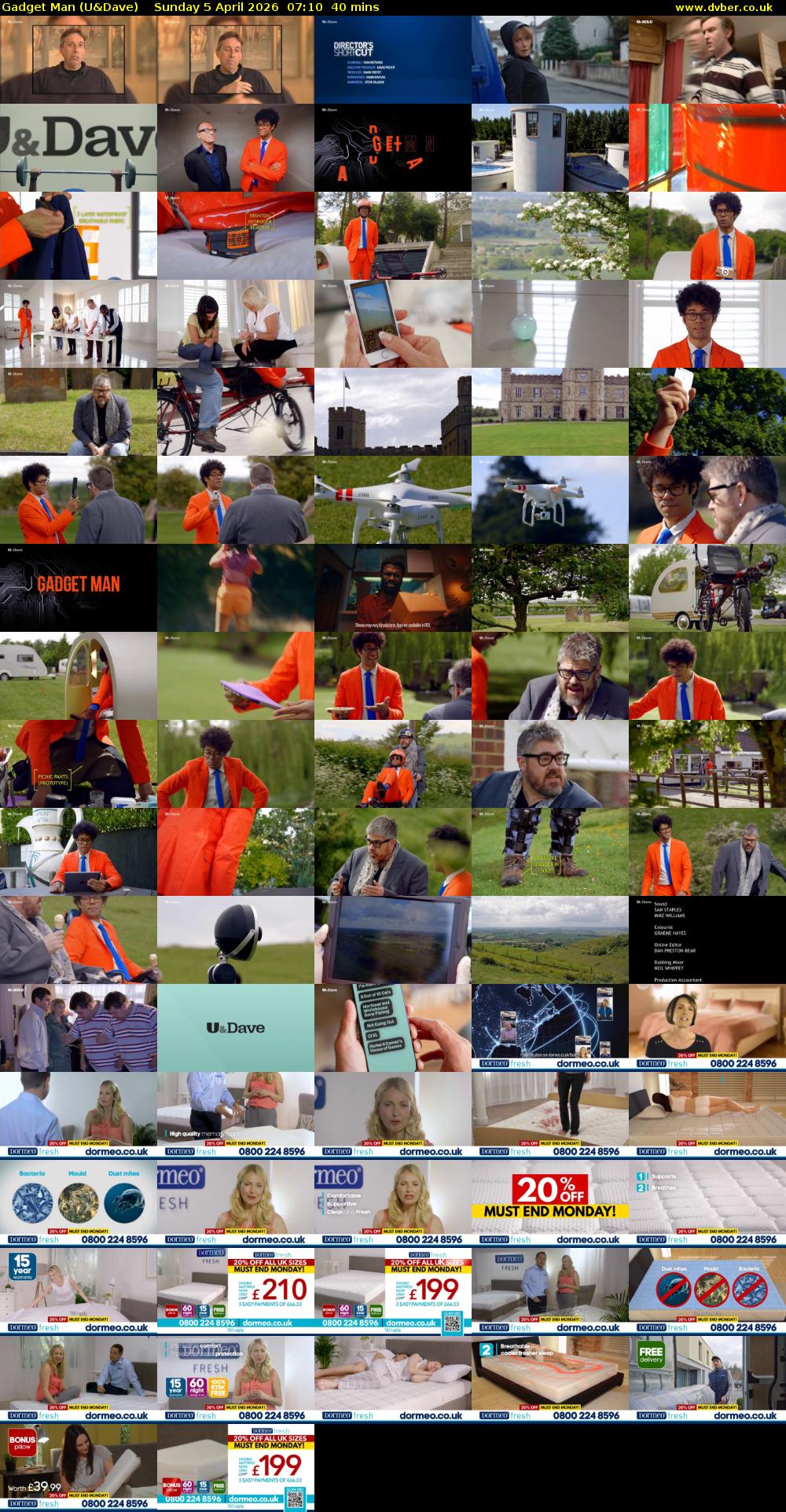 Gadget Man (U&Dave) Sunday 5 April 2026 07:10 - 07:50