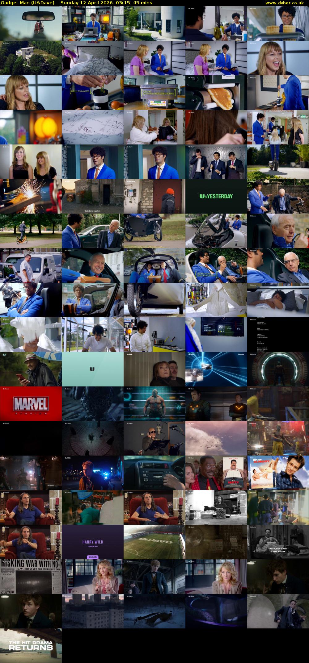 Gadget Man (U&Dave) Sunday 12 April 2026 03:15 - 04:00