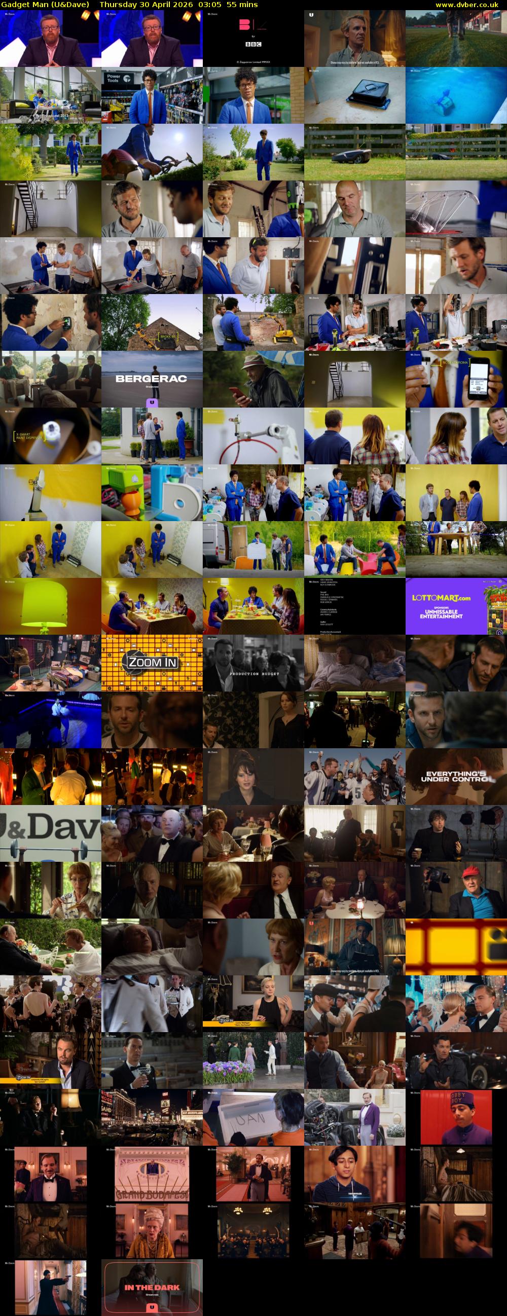 Gadget Man (U&Dave) Thursday 30 April 2026 03:05 - 04:00