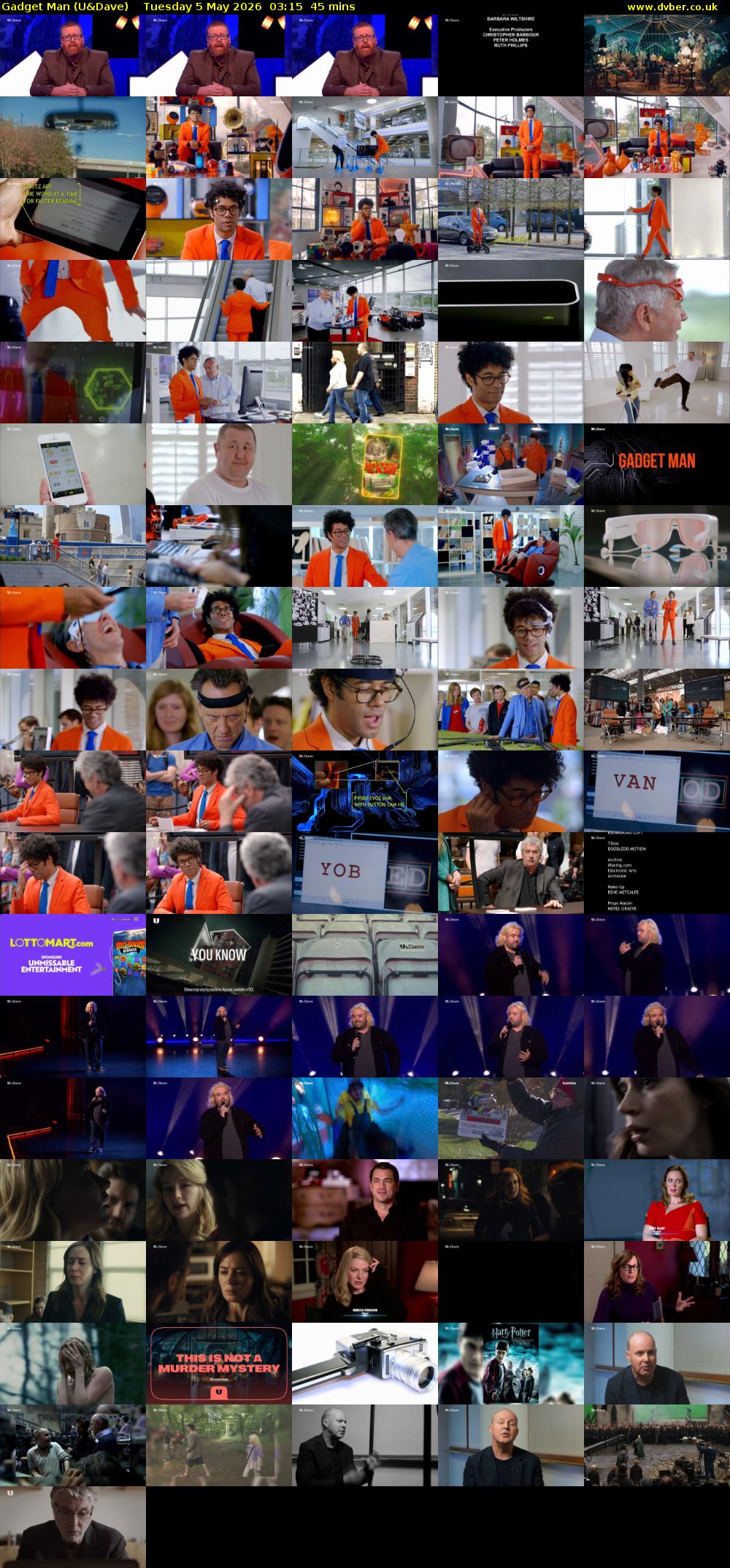Gadget Man (U&Dave) Tuesday 5 May 2026 03:15 - 04:00