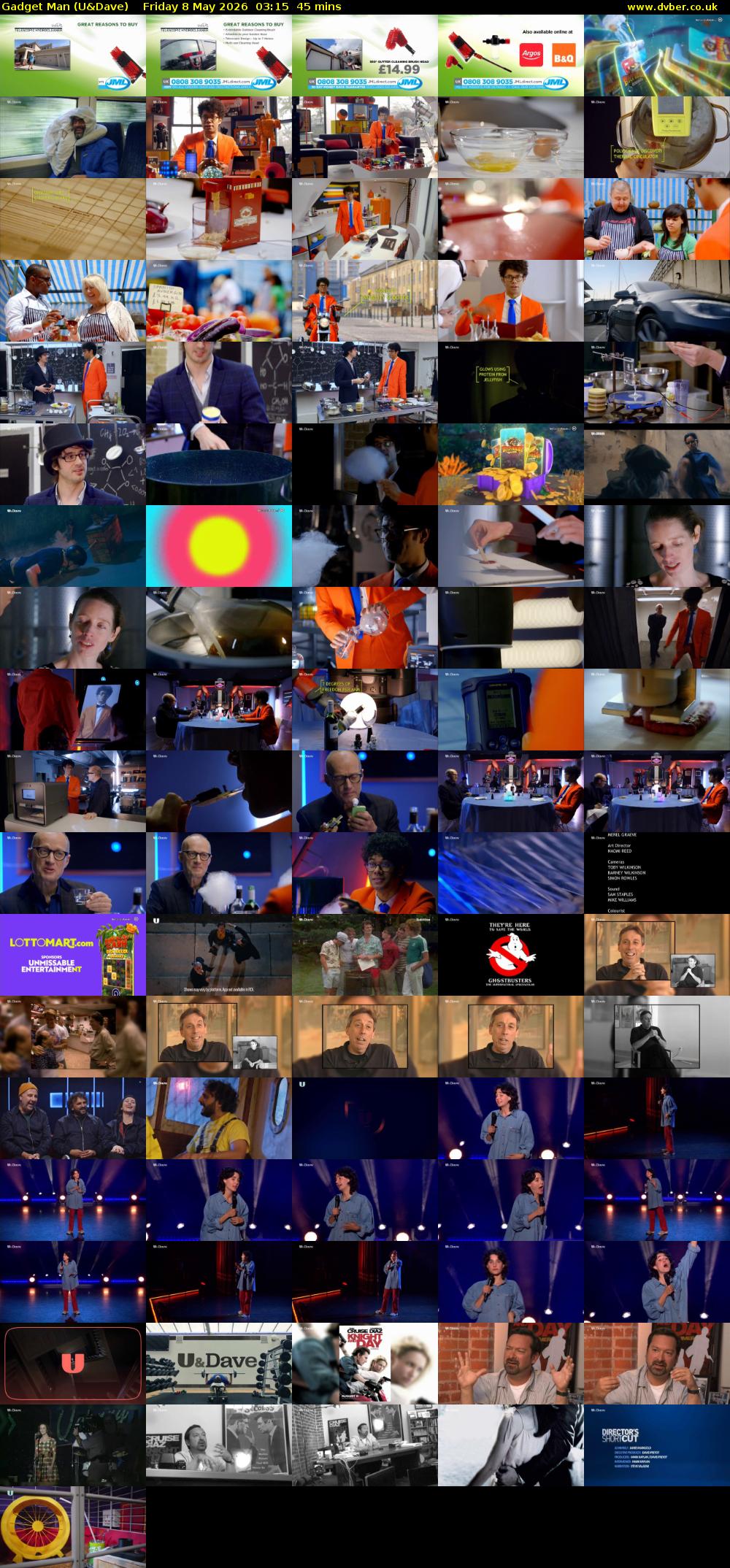 Gadget Man (U&Dave) Friday 8 May 2026 03:15 - 04:00