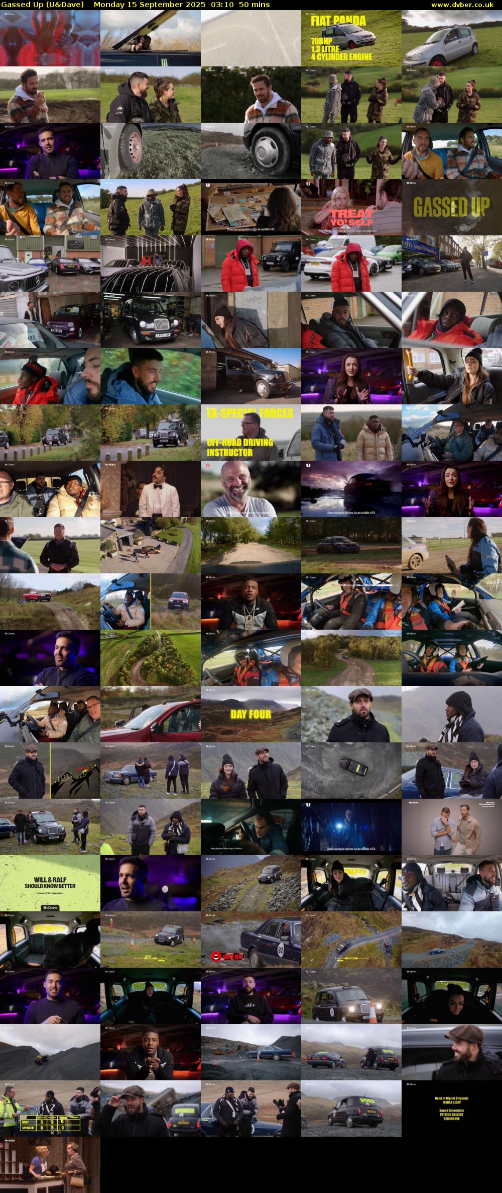 Gassed Up (U&Dave) Monday 15 September 2025 03:10 - 04:00
