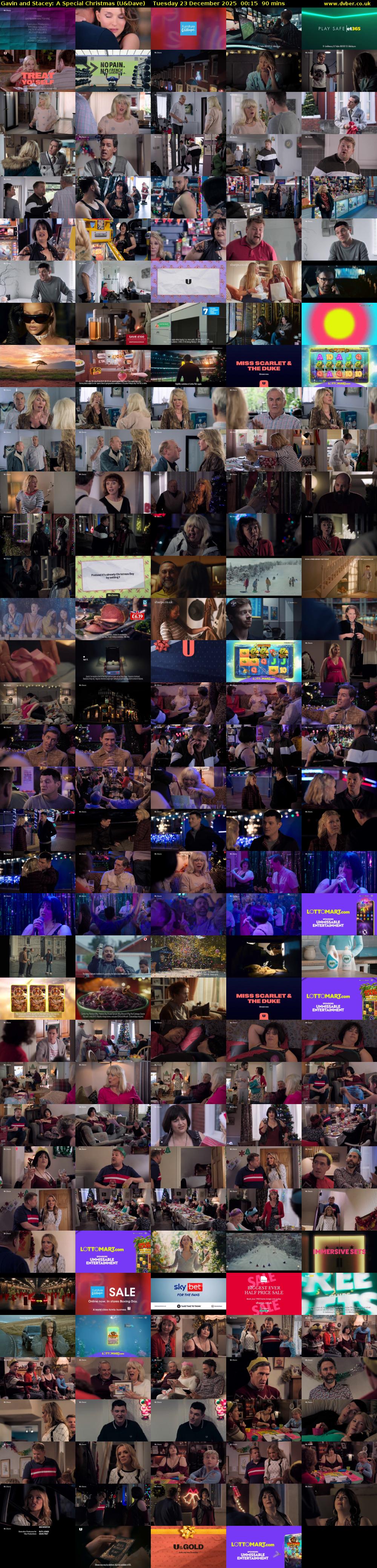Gavin and Stacey: A Special Christmas (U&Dave) Tuesday 23 December 2025 00:15 - 01:45
