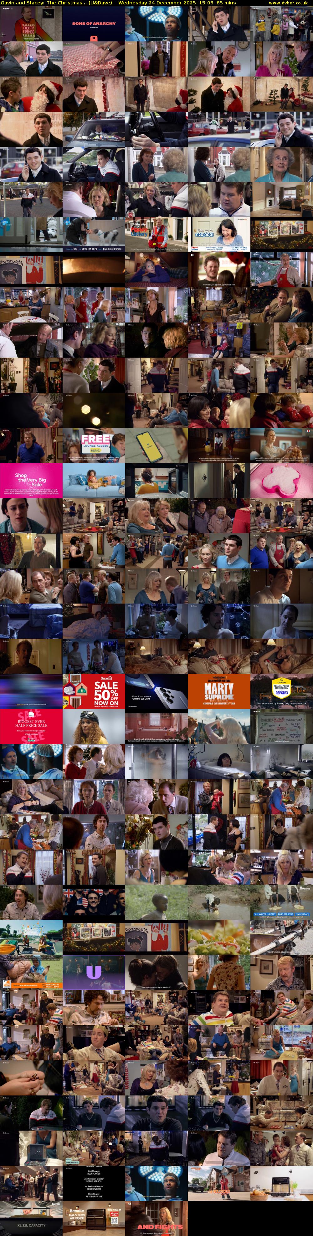 Gavin and Stacey: The Christmas... (U&Dave) Wednesday 24 December 2025 15:05 - 16:30