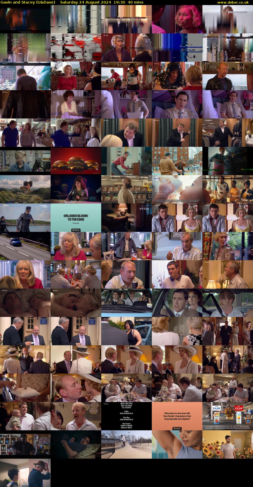 Gavin and Stacey (U&Dave) Saturday 24 August 2024 19:30 - 20:10
