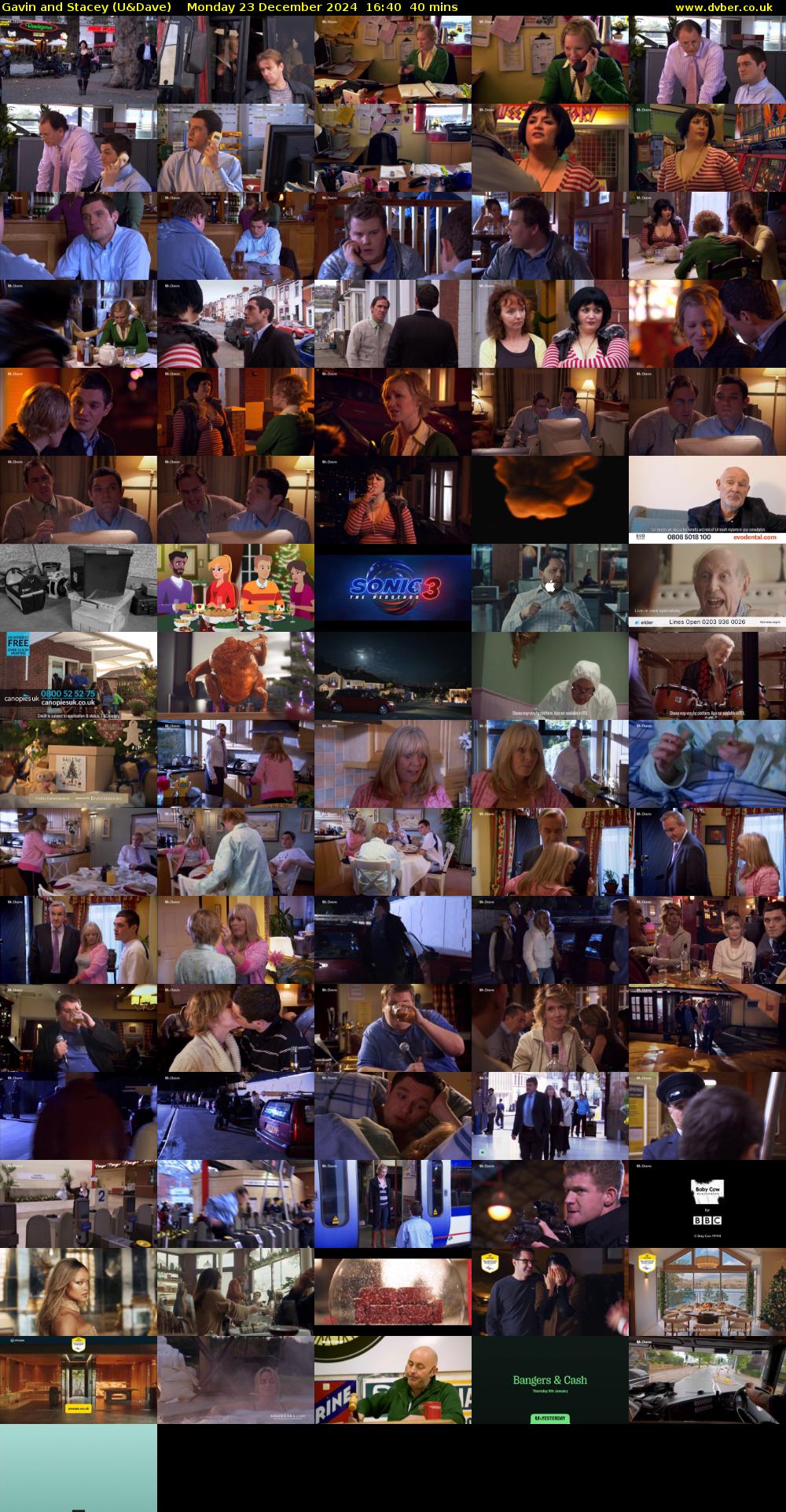 Gavin and Stacey (U&Dave) Monday 23 December 2024 16:40 - 17:20