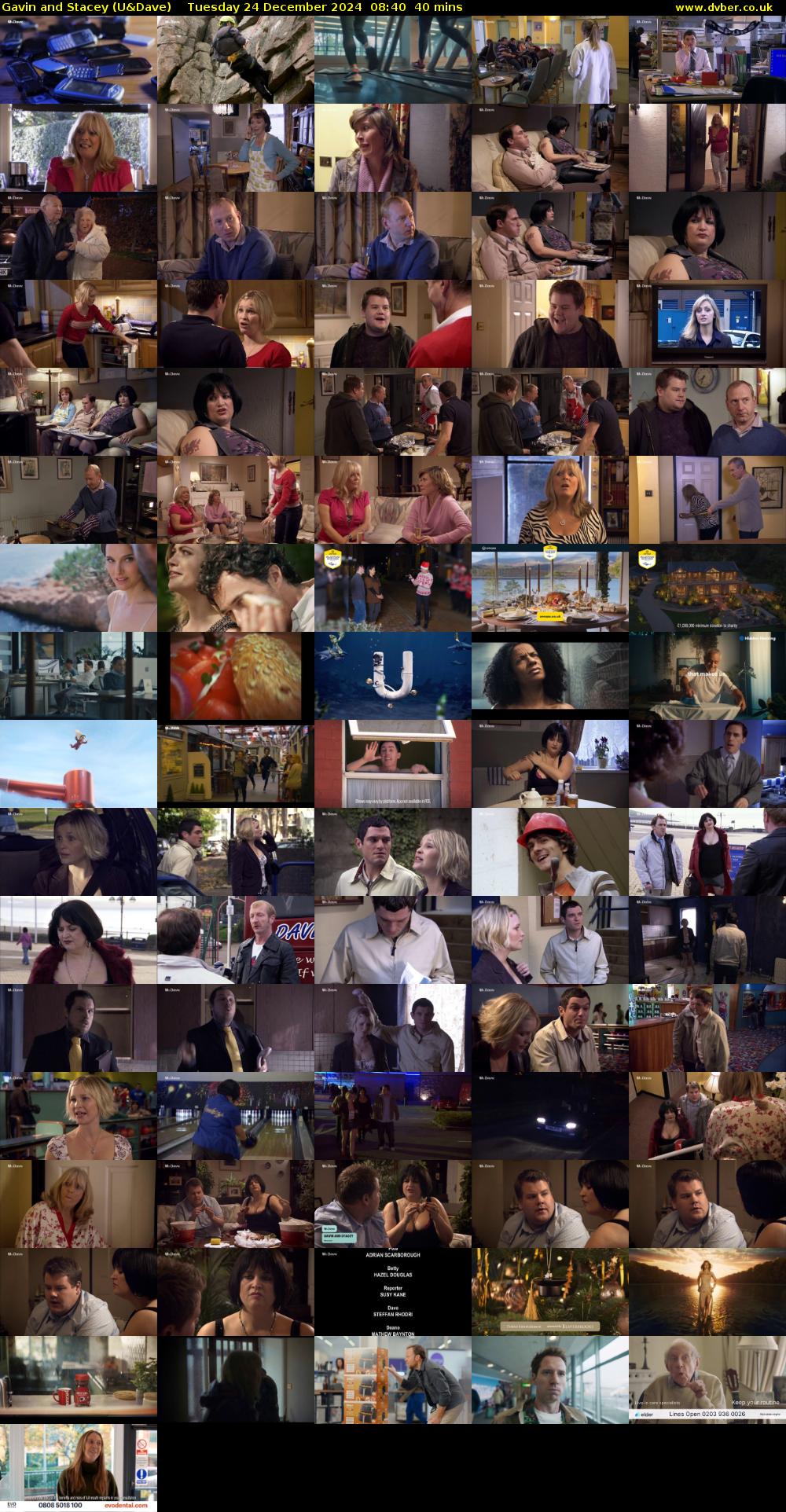 Gavin and Stacey (U&Dave) Tuesday 24 December 2024 08:40 - 09:20