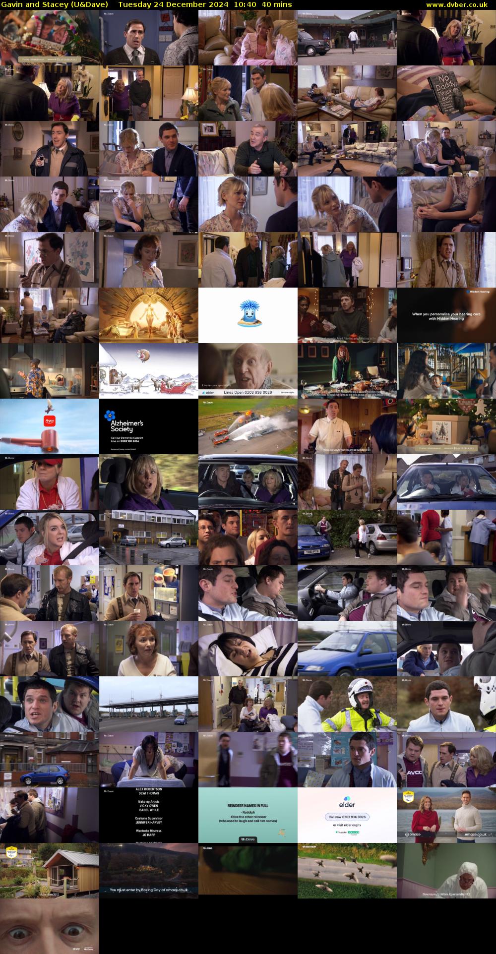 Gavin and Stacey (U&Dave) Tuesday 24 December 2024 10:40 - 11:20