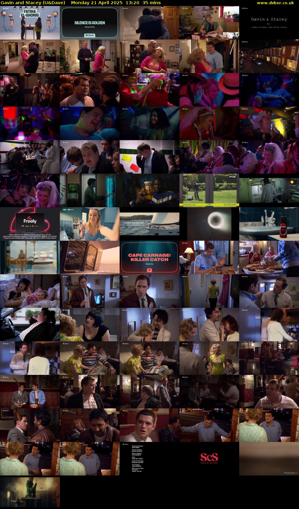 Gavin and Stacey (U&Dave) Monday 21 April 2025 13:20 - 13:55